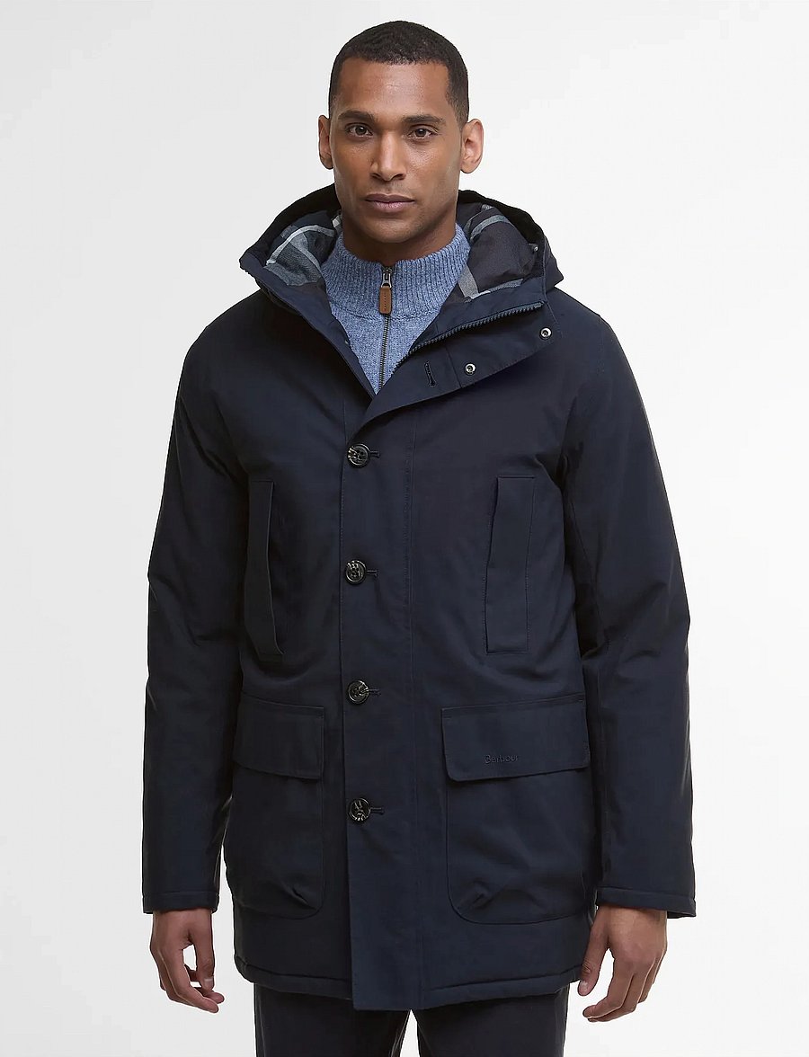 Barbour - Barbour Winter Beaufort Waterproof Parka - parkas - navy - 0