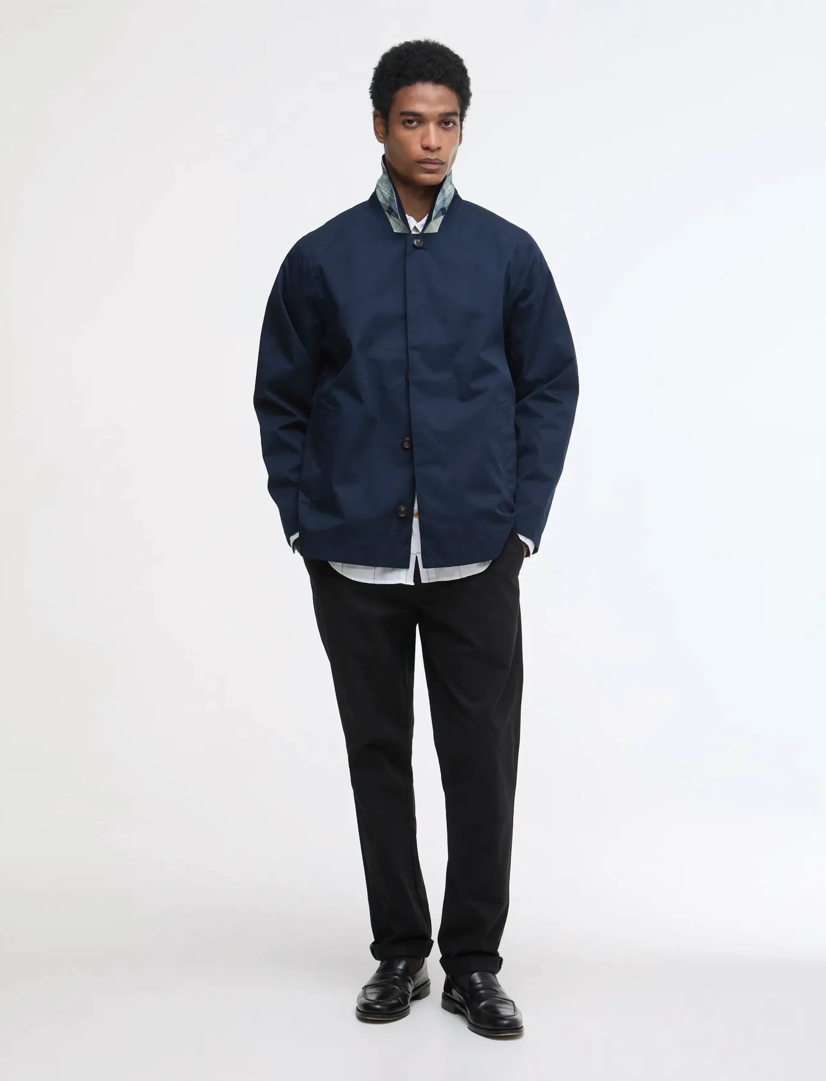 Barbour - Barbour Short Rokig WP - Õhukesed jakid - navy/highland loch - 2