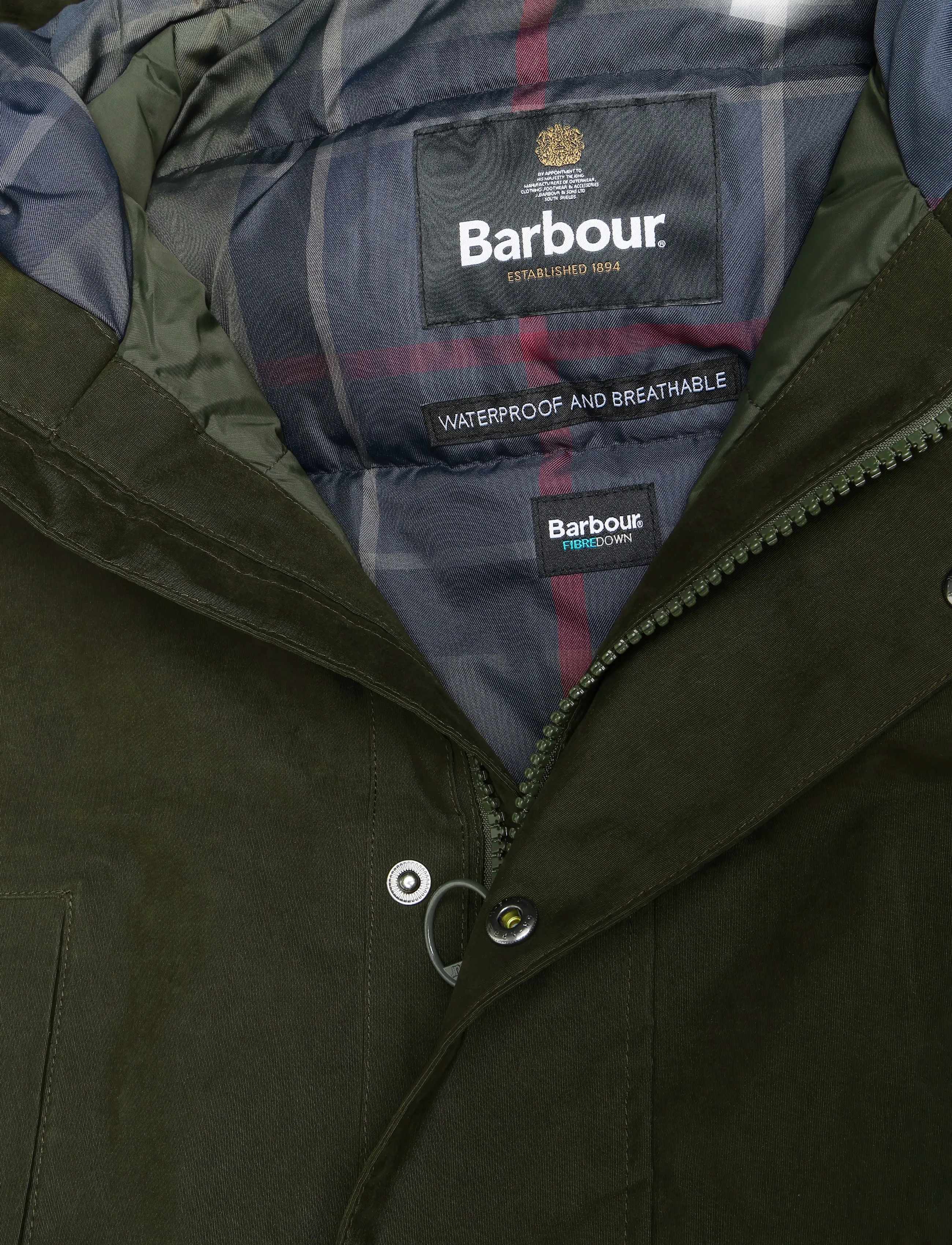 Barbour - Barbour Northfield Winter Waterproof Parka - dark sage - 2