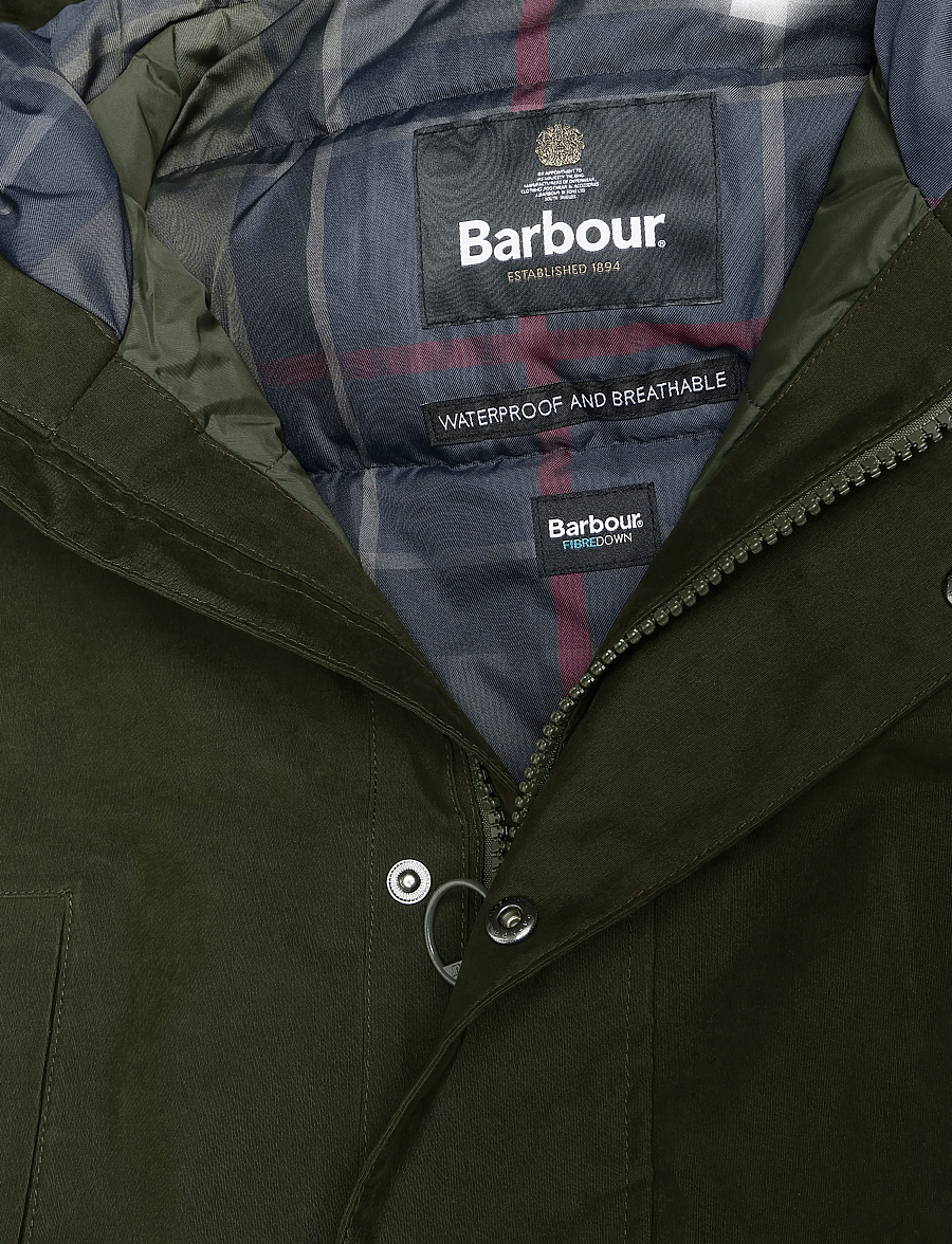 Barbour - Barbour Northfield Winter Waterproof Parka - parkas - dark sage - 2