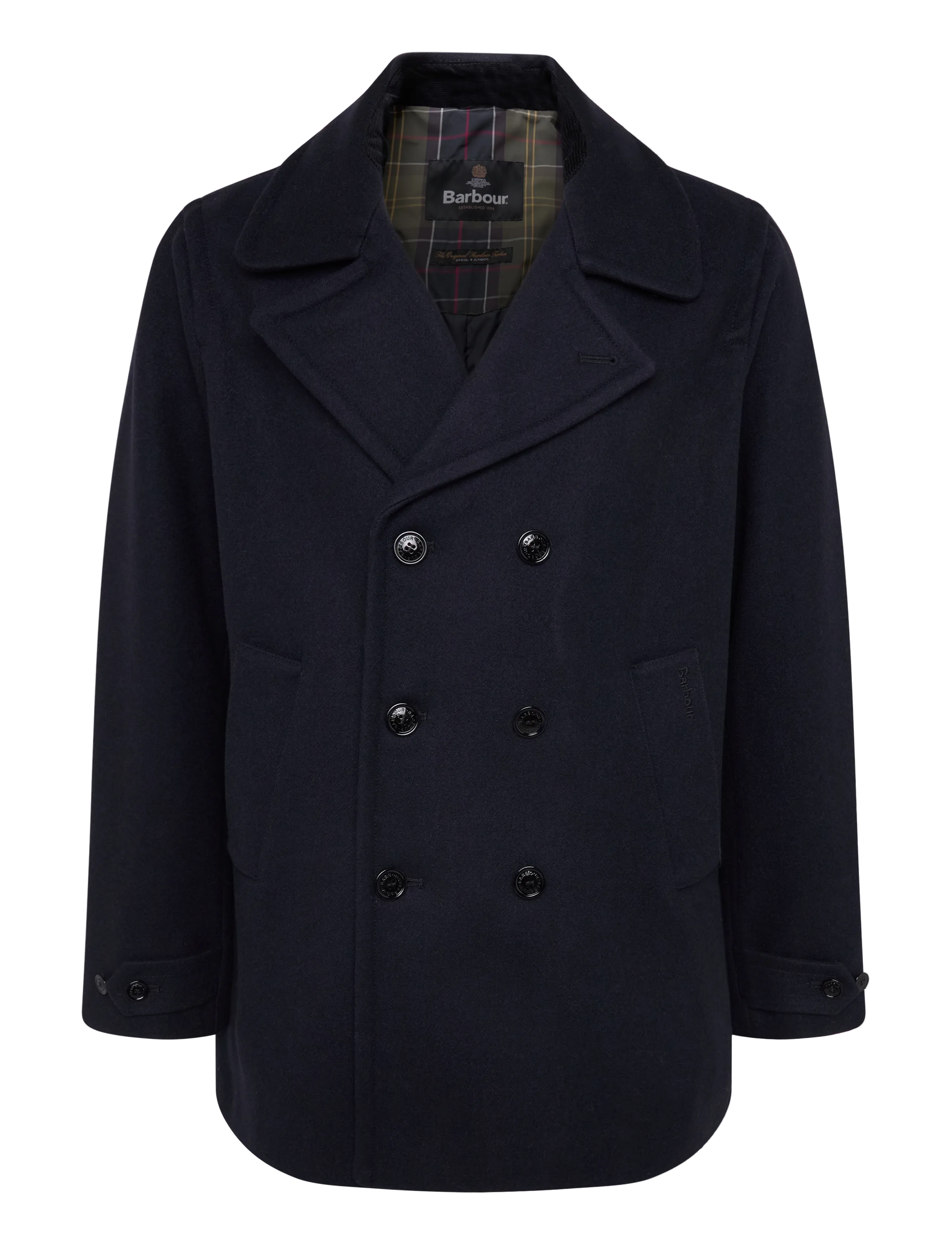 Barbour Barbour Polzeath Wool Pea Coat -  - undefined / undefined