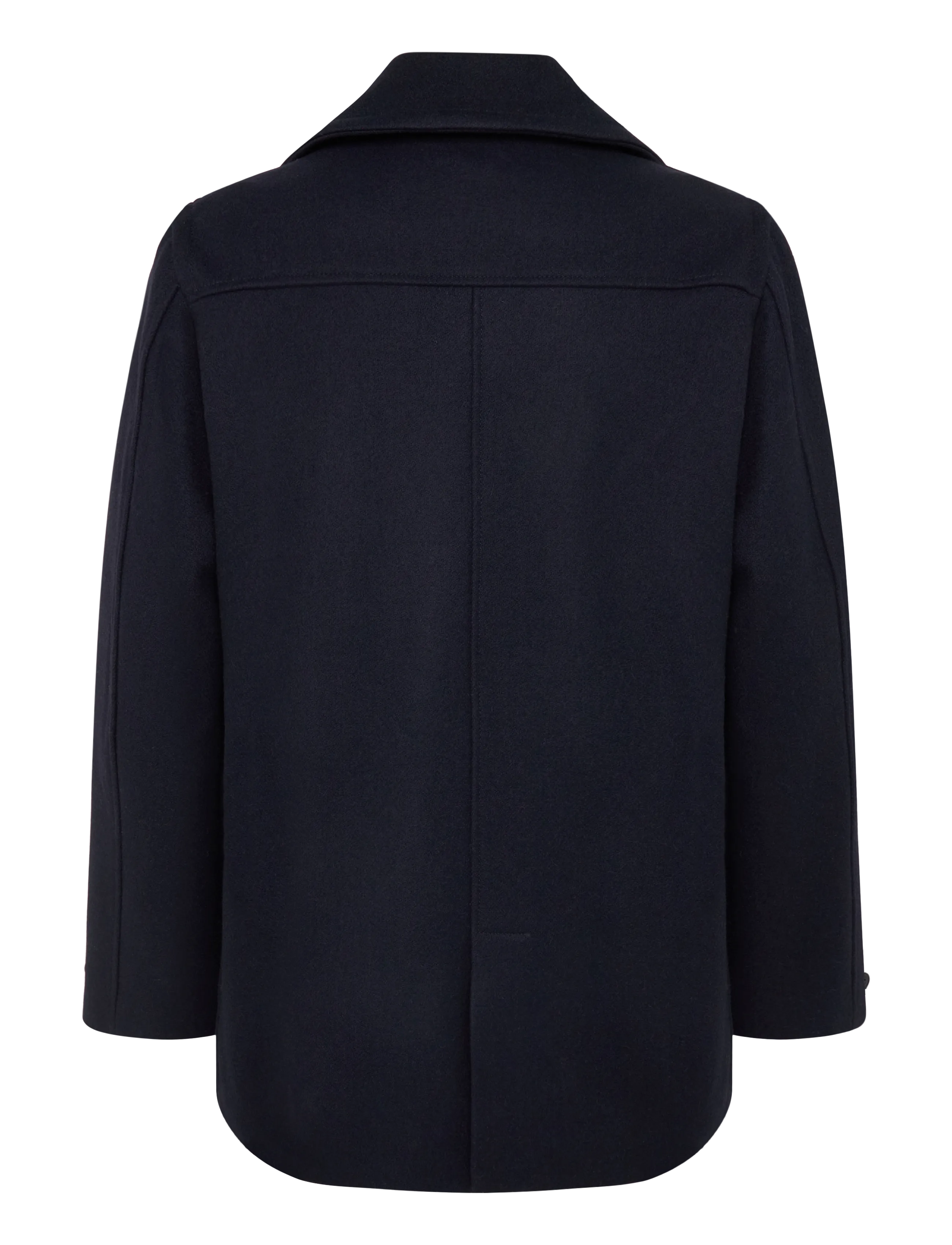 Barbour - Barbour Polzeath Wool Pea Coat - navy - 1