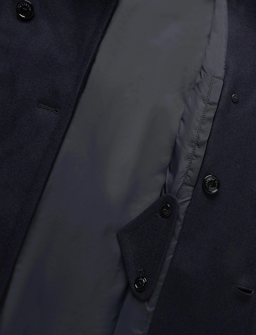Barbour - Barbour Polzeath Wool Pea Coat - navy - 4