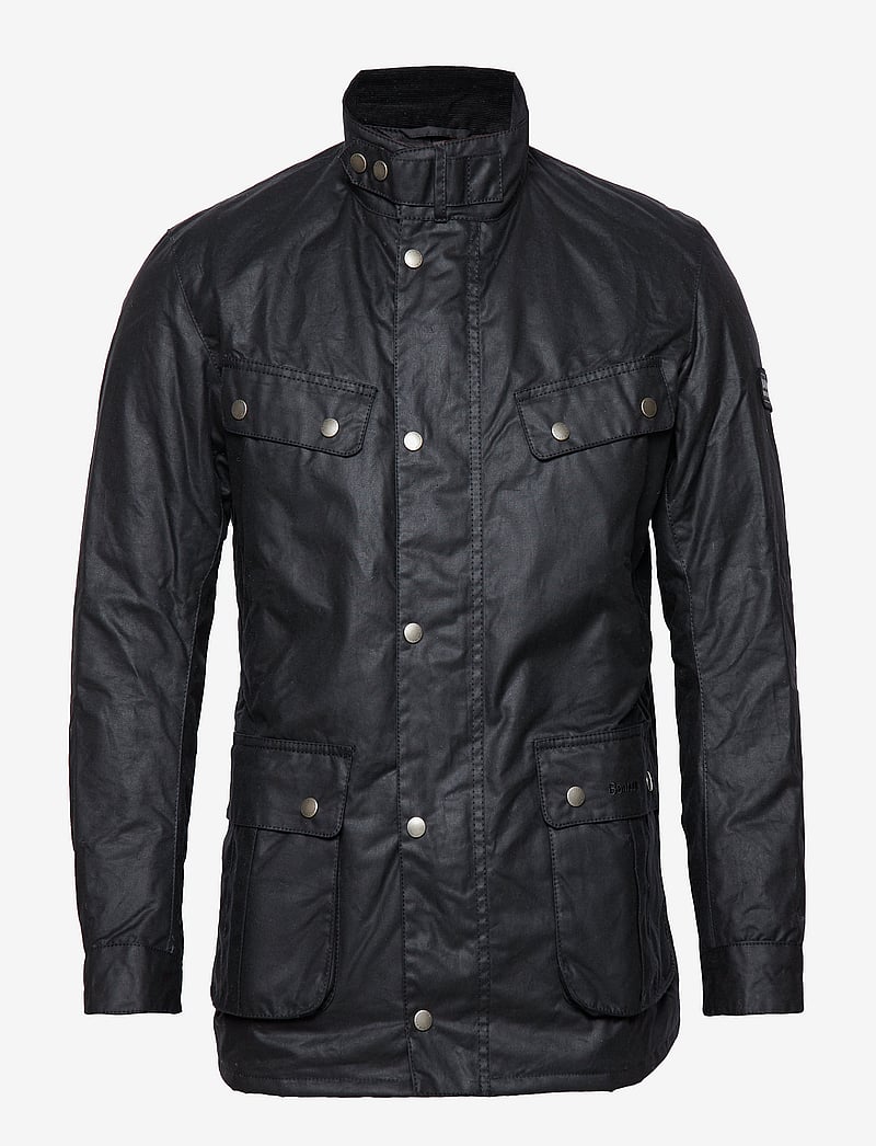 Barbour - B.Intl Duke Wax Jacket - tunna jackor - black - 2