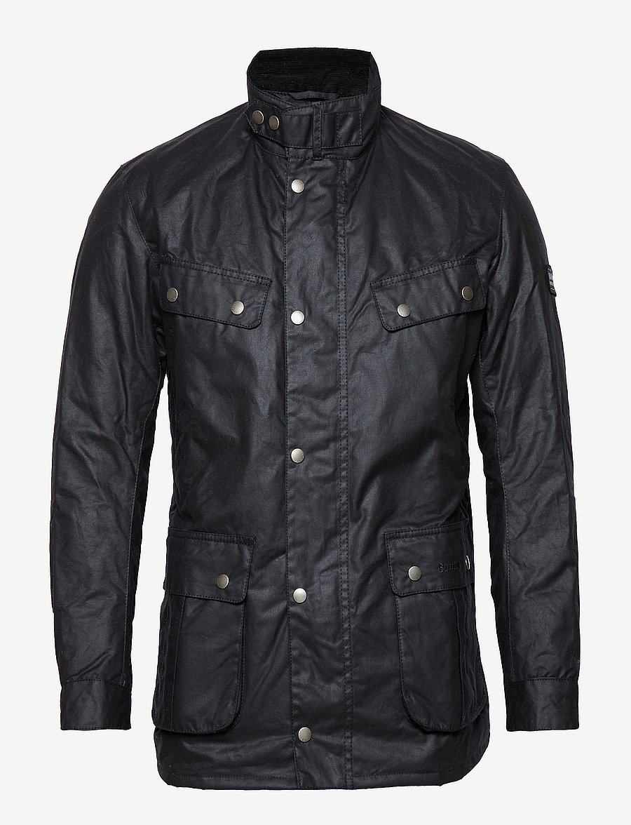 Barbour - B.Intl Duke Wax Jacket - leichte jacken - black - 2
