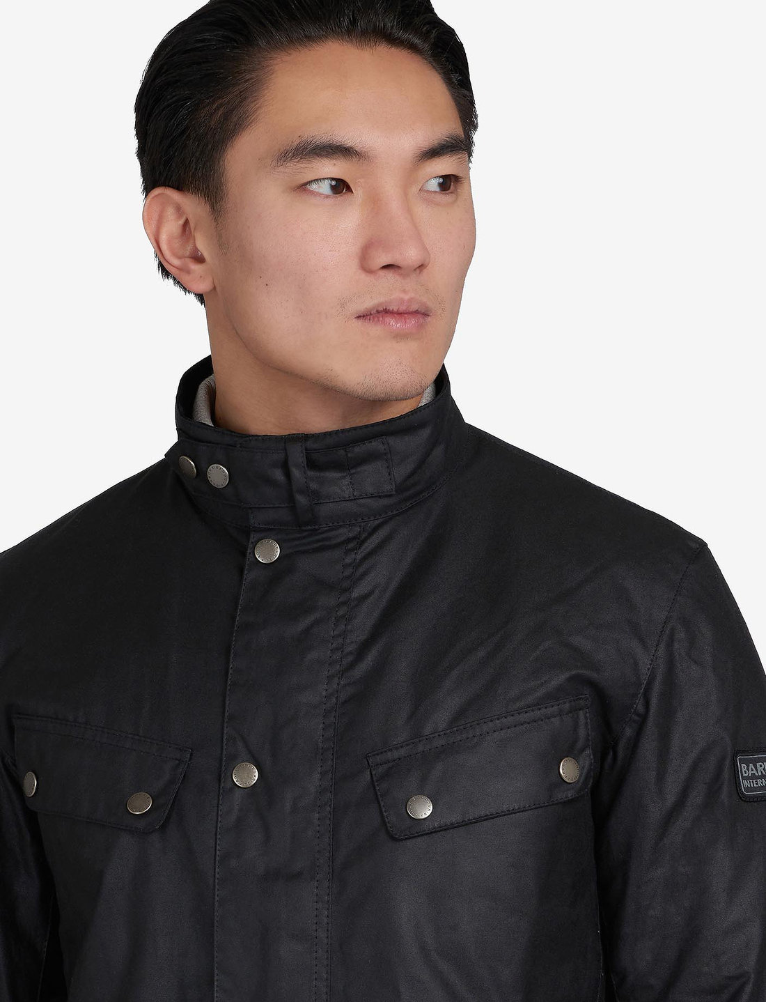 Barbour B.intl Duke Wax Jacket Vestes legeres Boozt
