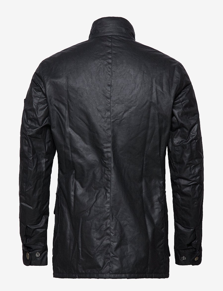 Barbour - B.Intl Duke Wax Jacket - Õhukesed jakid - black - 3