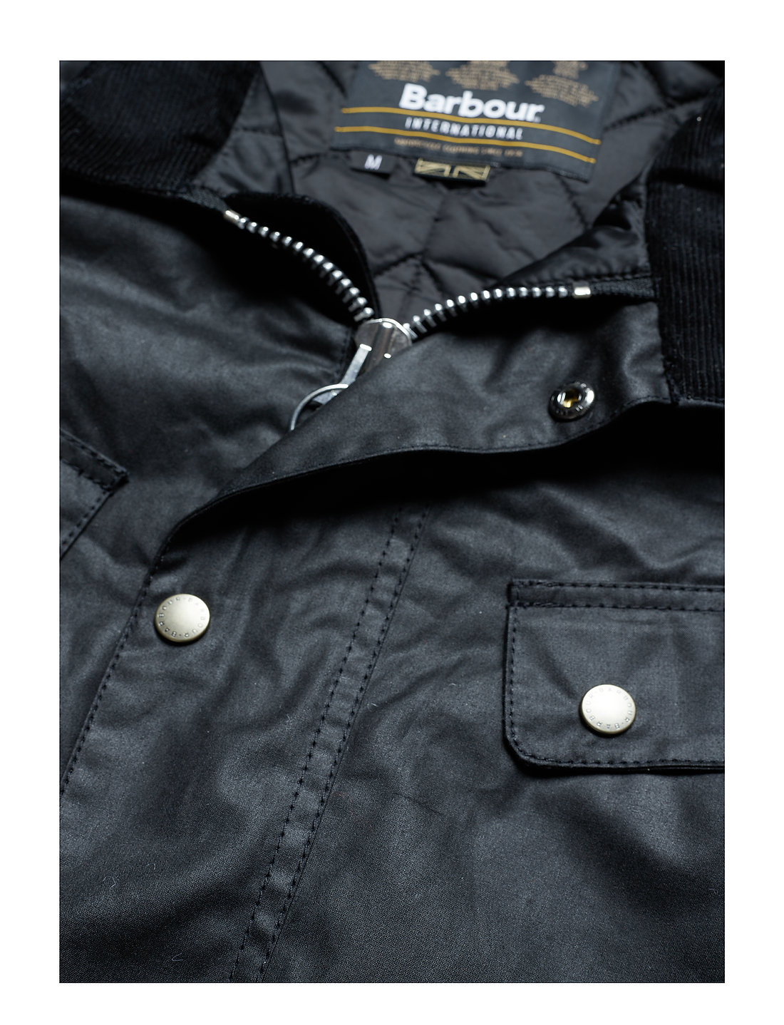 Barbour B.intl Duke Wax Jacket Vestes legeres Boozt