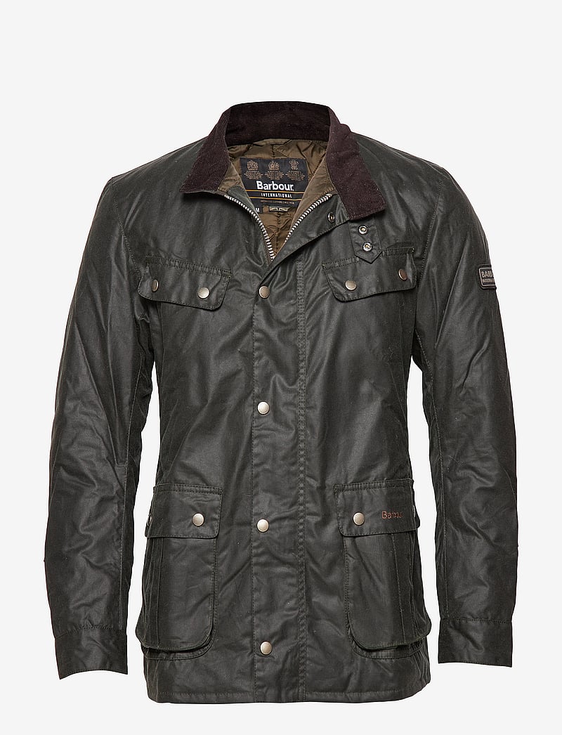 Barbour - B.Intl Duke Wax Jacket - vindjakker - sage - 1