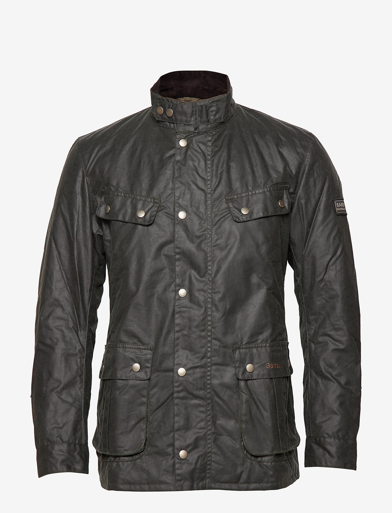 Barbour - B.Intl Duke Wax Jacket - vindjakker - sage - 2
