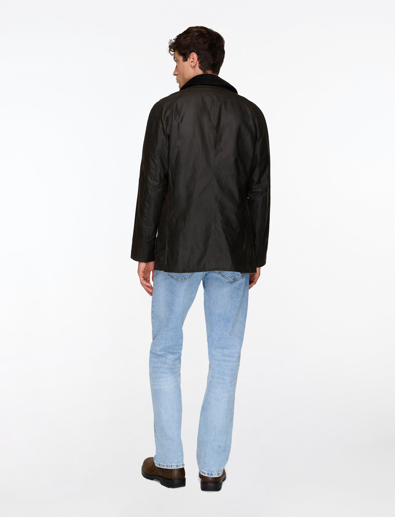 Barbour - Barbour Ashby Wax Jacket - tunna jackor - dk olive - 4