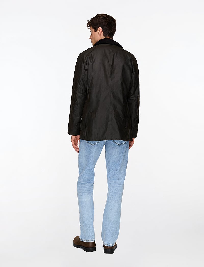 Barbour - Barbour Ashby Wax Jacket - tunna jackor - dk olive - 4