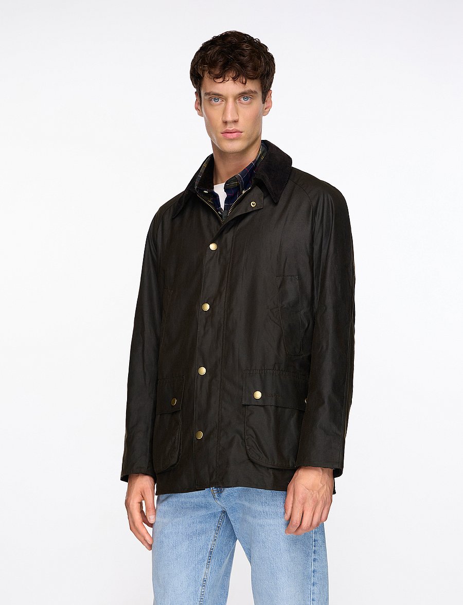 Barbour - Barbour Ashby Wax Jacket - leichte jacken - dk olive - 0
