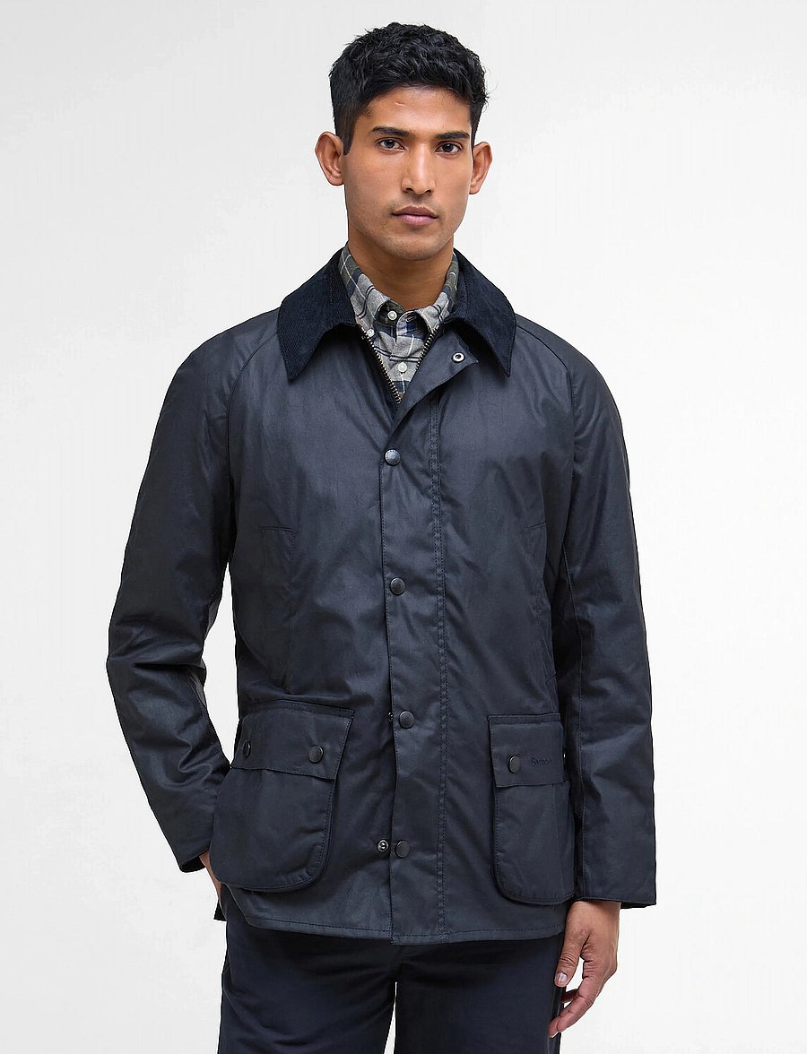 Barbour - Barbour Ashby Wax Jacket - leichte jacken - navy - 0