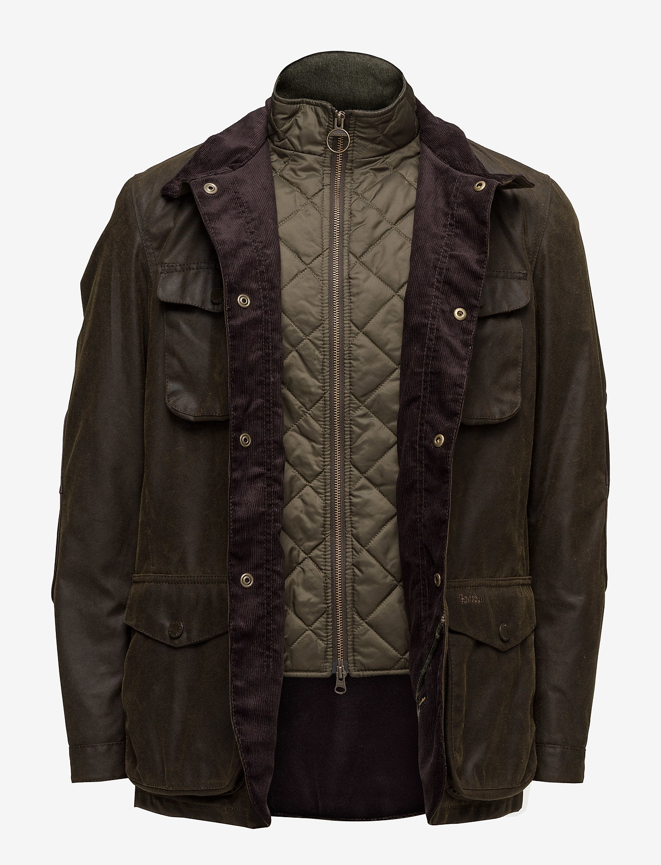 Barbour - Barbour Ogston Wax - vestes légères use default - olive - 4