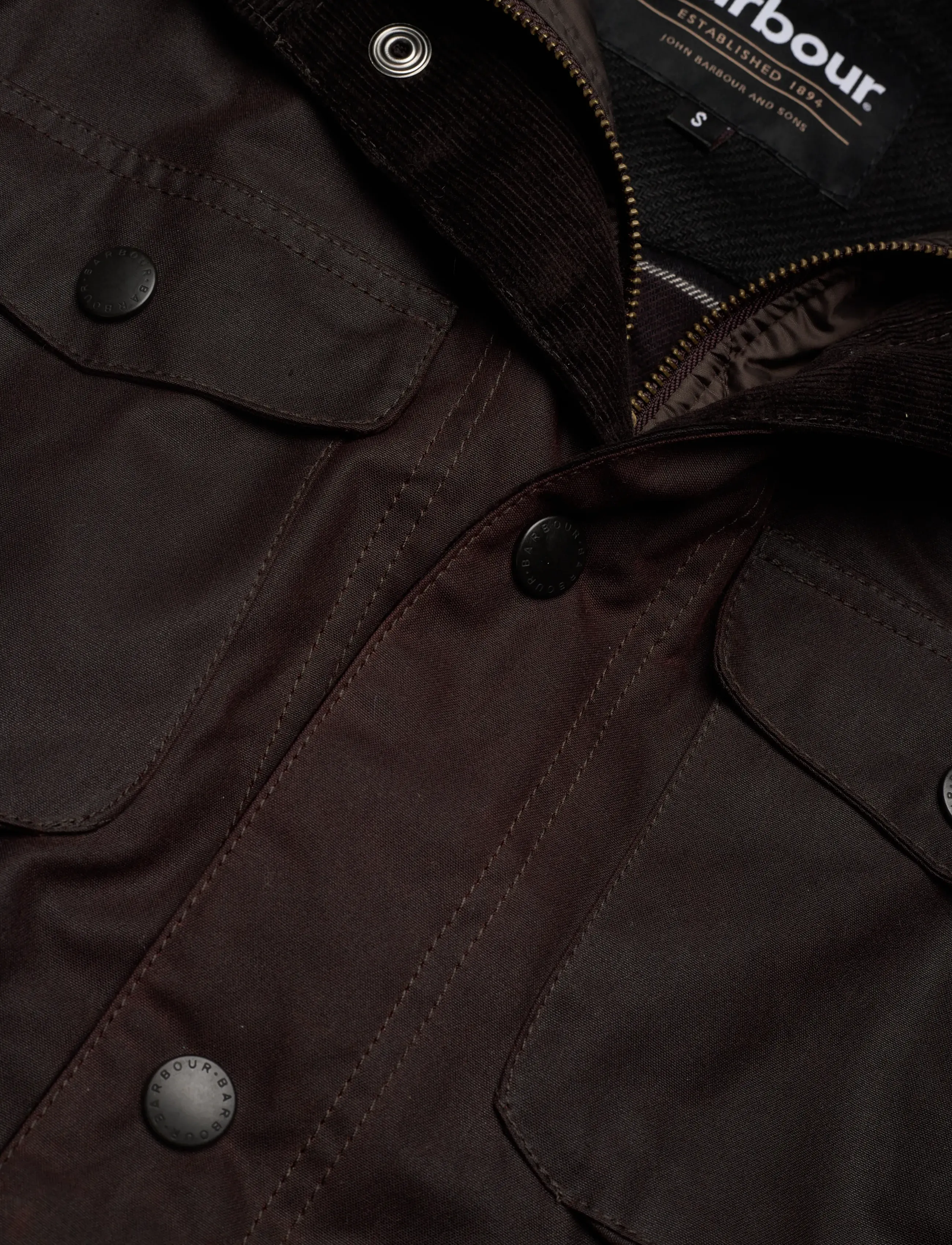 Barbour - Barbour Ogston Wax Jacket - tunna jackor - rustic - 3