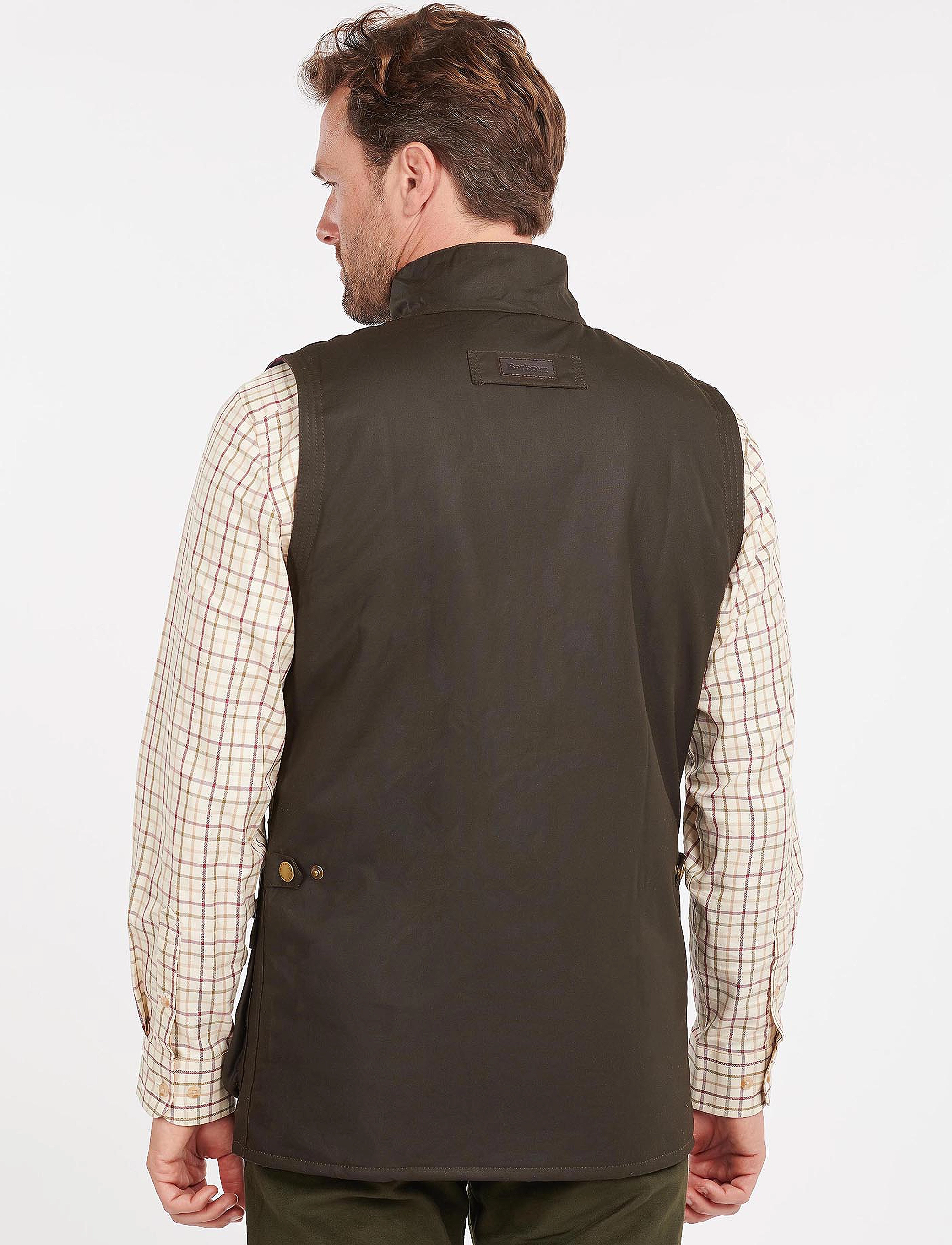 Barbour Barbour Westmorland Waistcoat, M, Khaki green, Designere > Veste, Herre