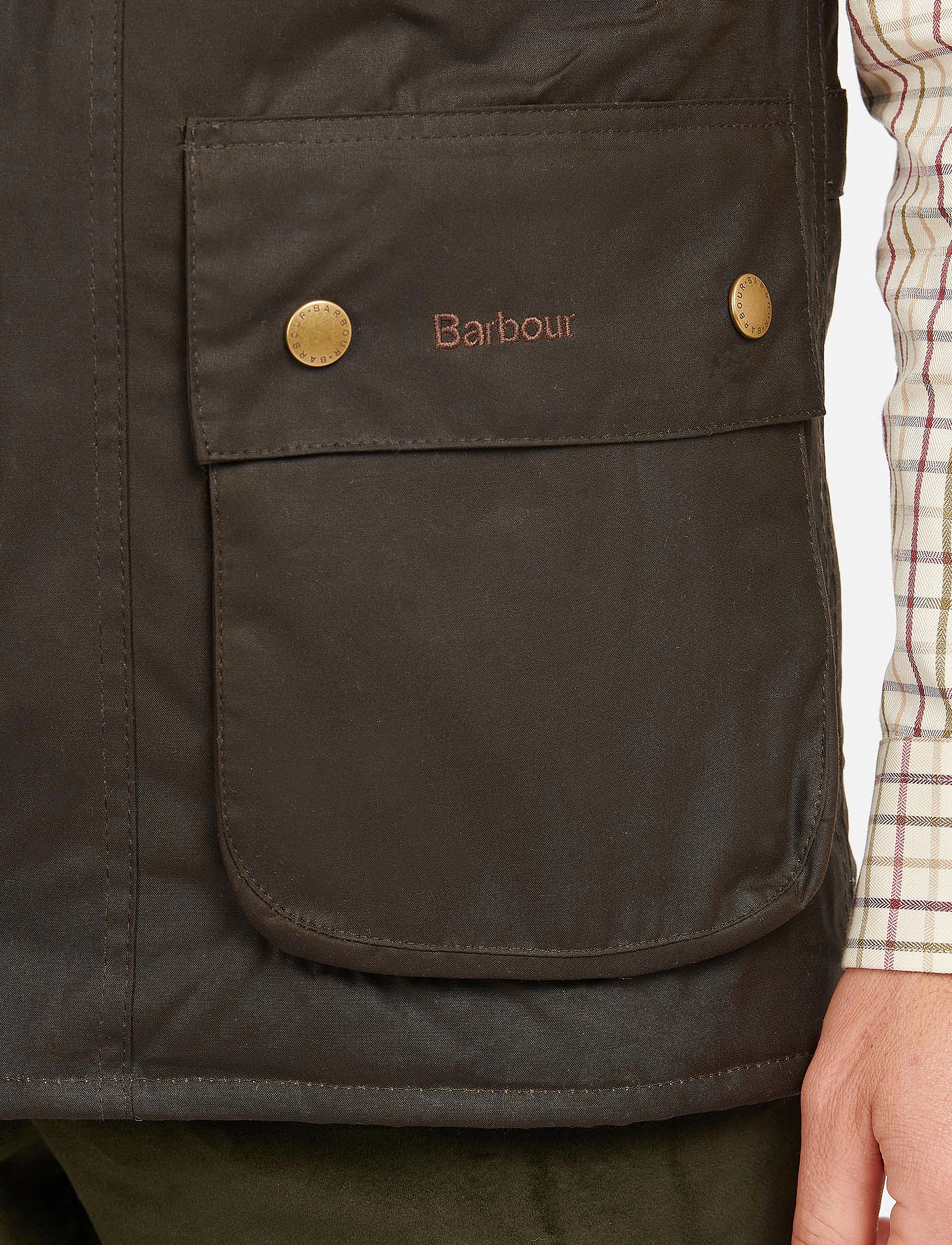 Barbour - Barbour Westmorland Waistcoat - västar - olive - 5