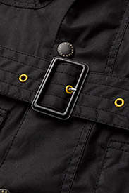 Barbour - Barbour International Slim International Wax Jacket - vestes légères use default - black - 8