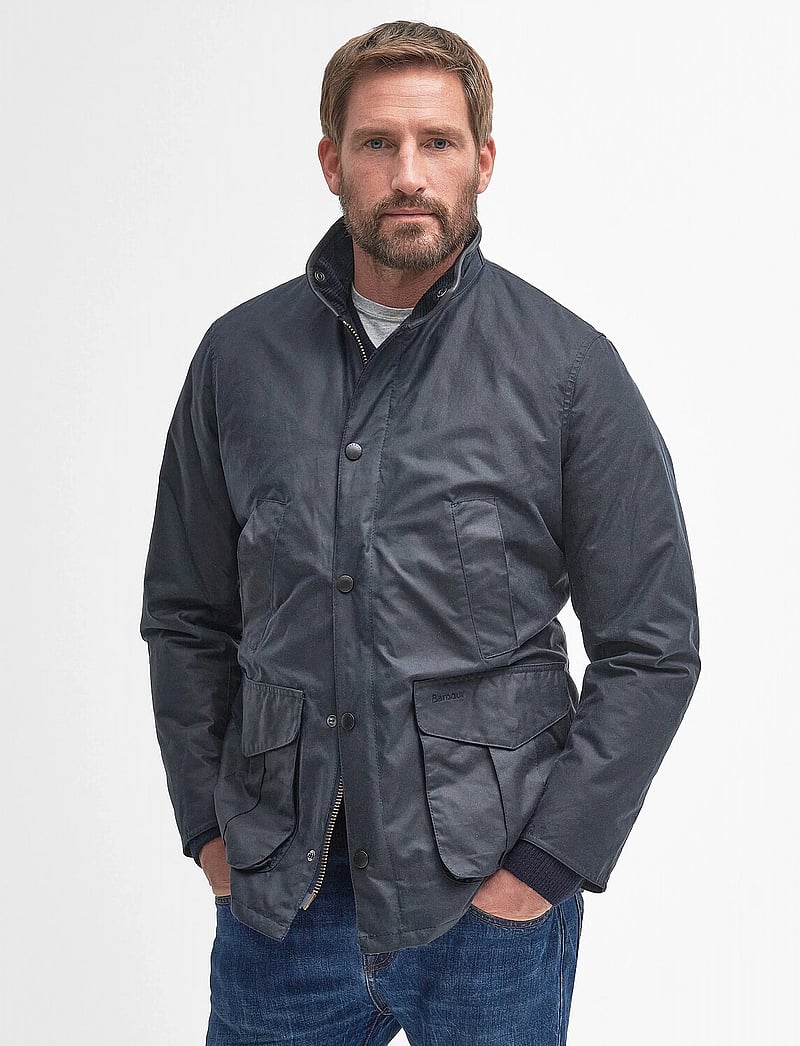 Barbour - Barbour Hereford Wax - parkas - navy - 0