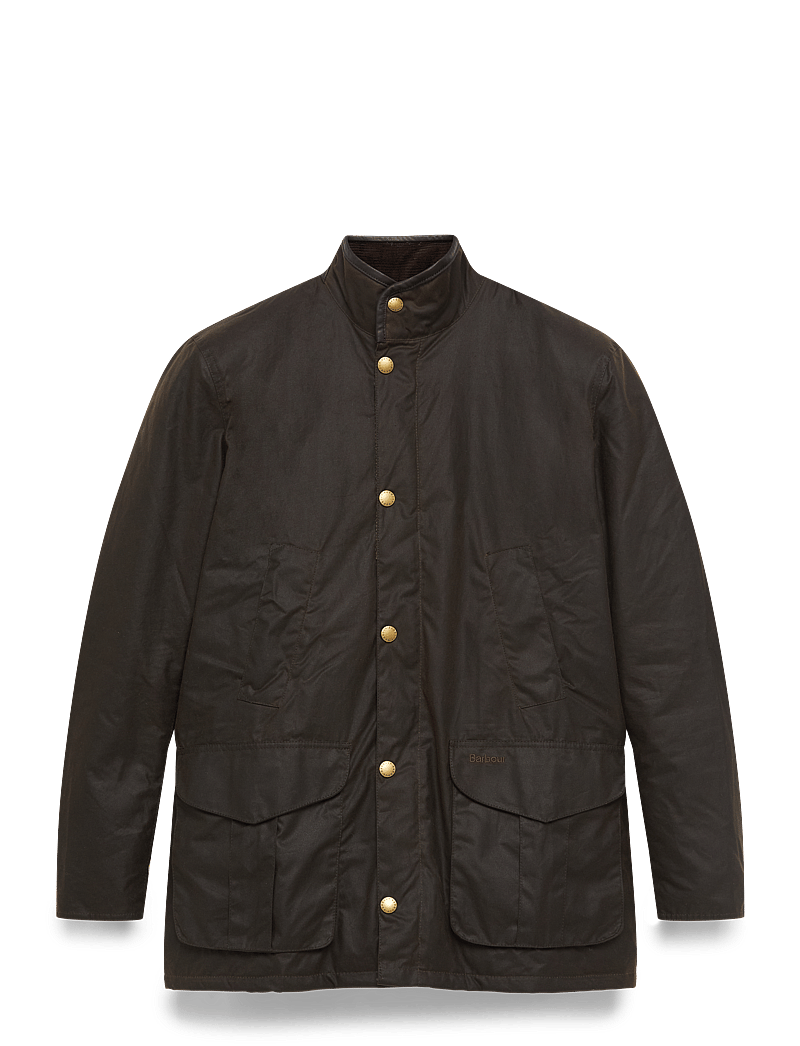 Barbour - Barbour Hereford Wax - winter jackets - olive - 1