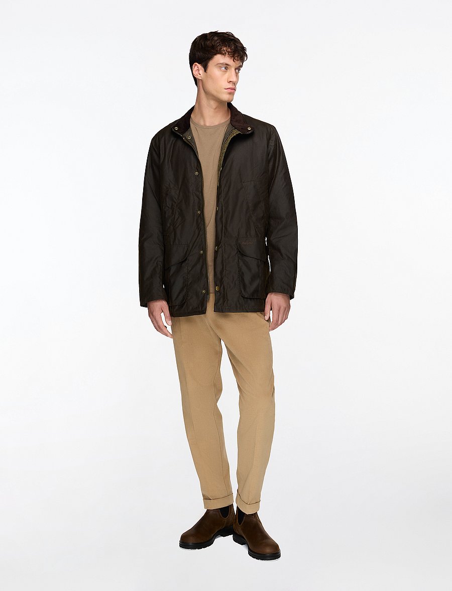 Barbour - Barbour Hereford Wax - parkas - olive - 2