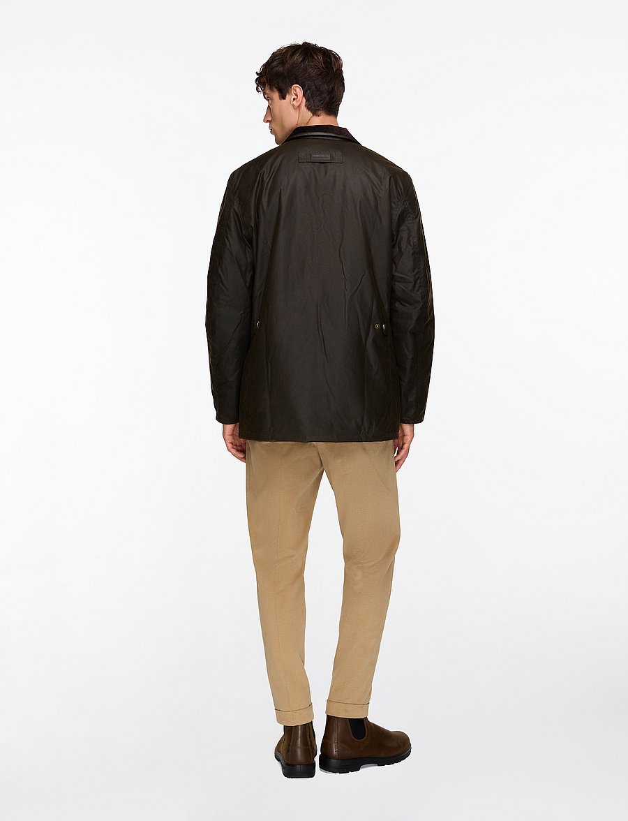 Barbour - Barbour Hereford Wax - parkas - olive - 4