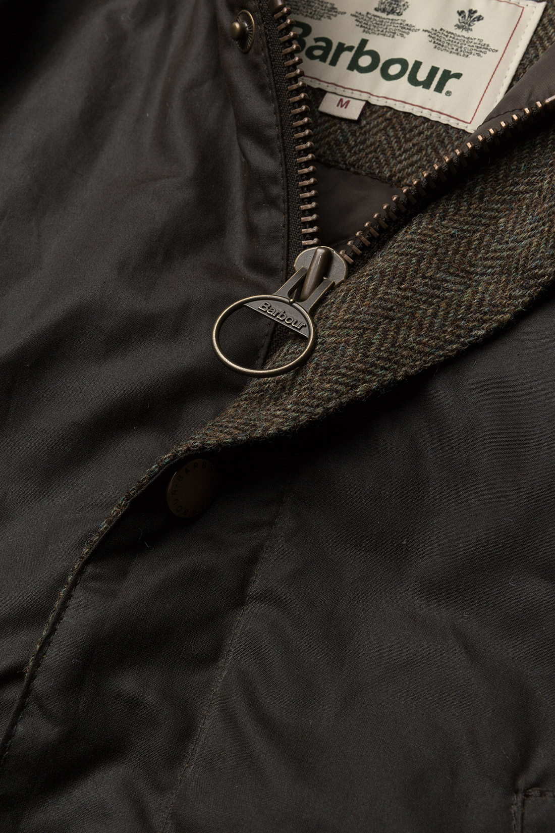 Barbour top hereford olive