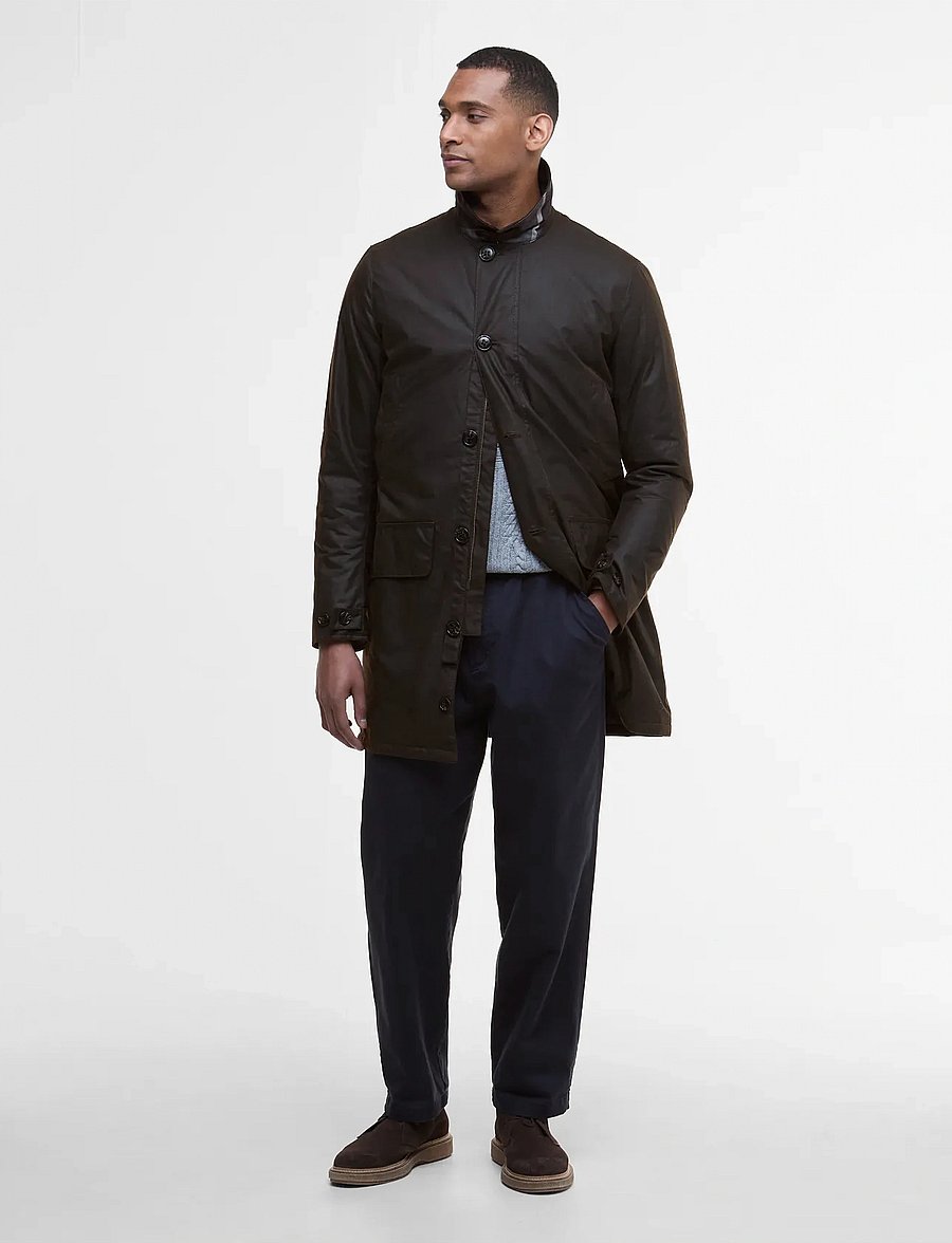 Barbour - Barbour Wax Mac - brown - 3