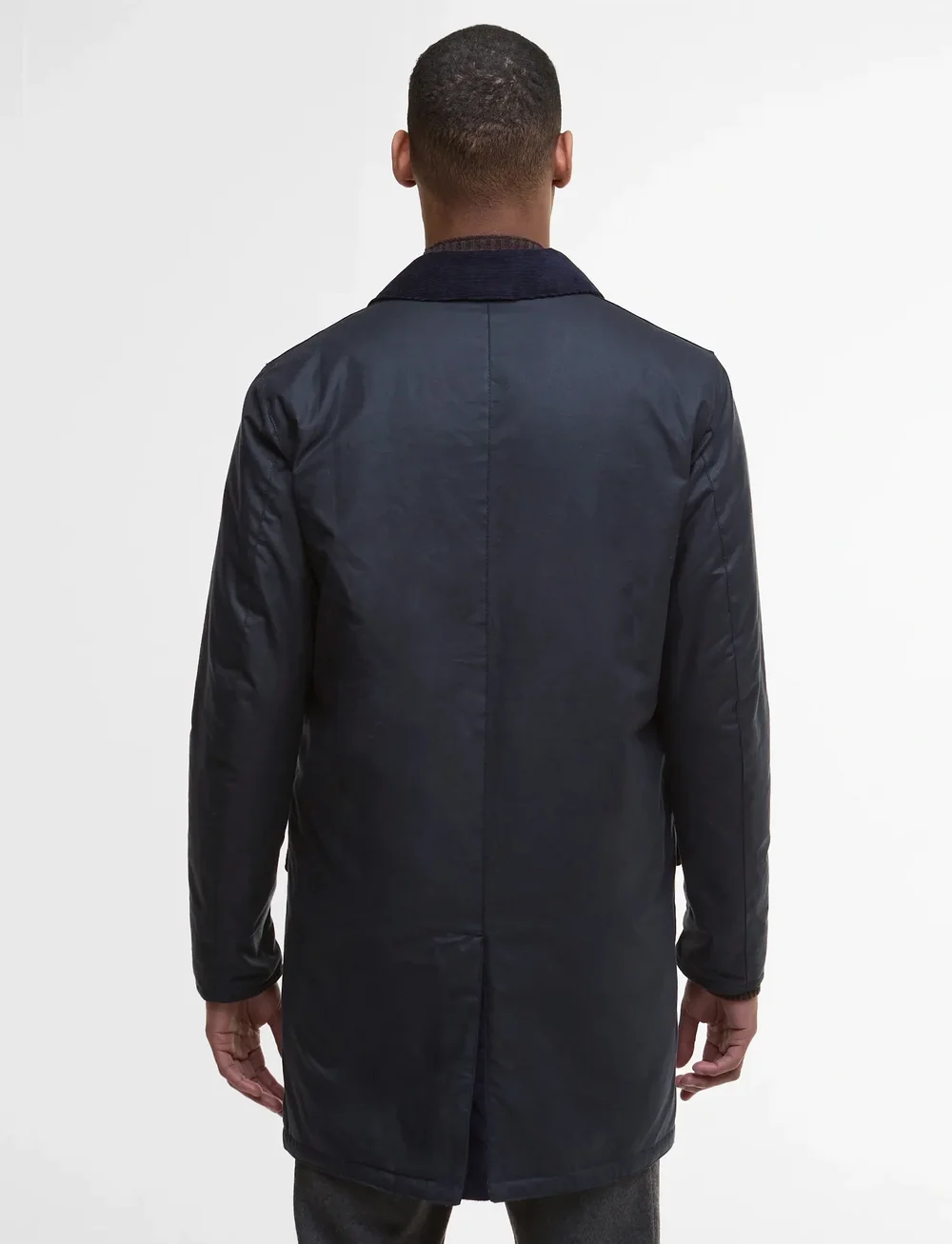 Barbour - Barbour Wax Mac - plānas virsjakas - navy - 2