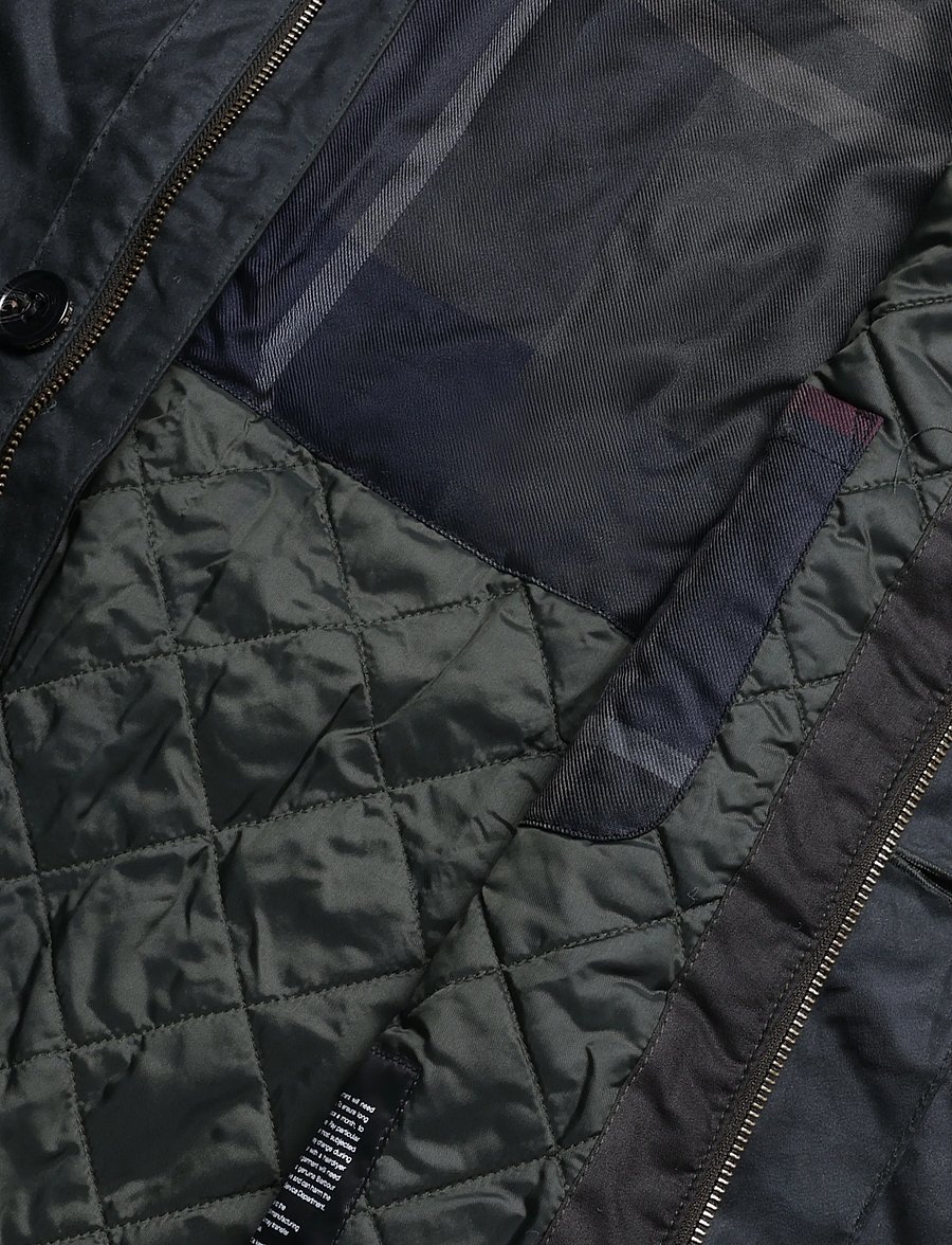 Barbour - Barbour Wax Mac - efterårsjakker - sage/shadow classic - 4