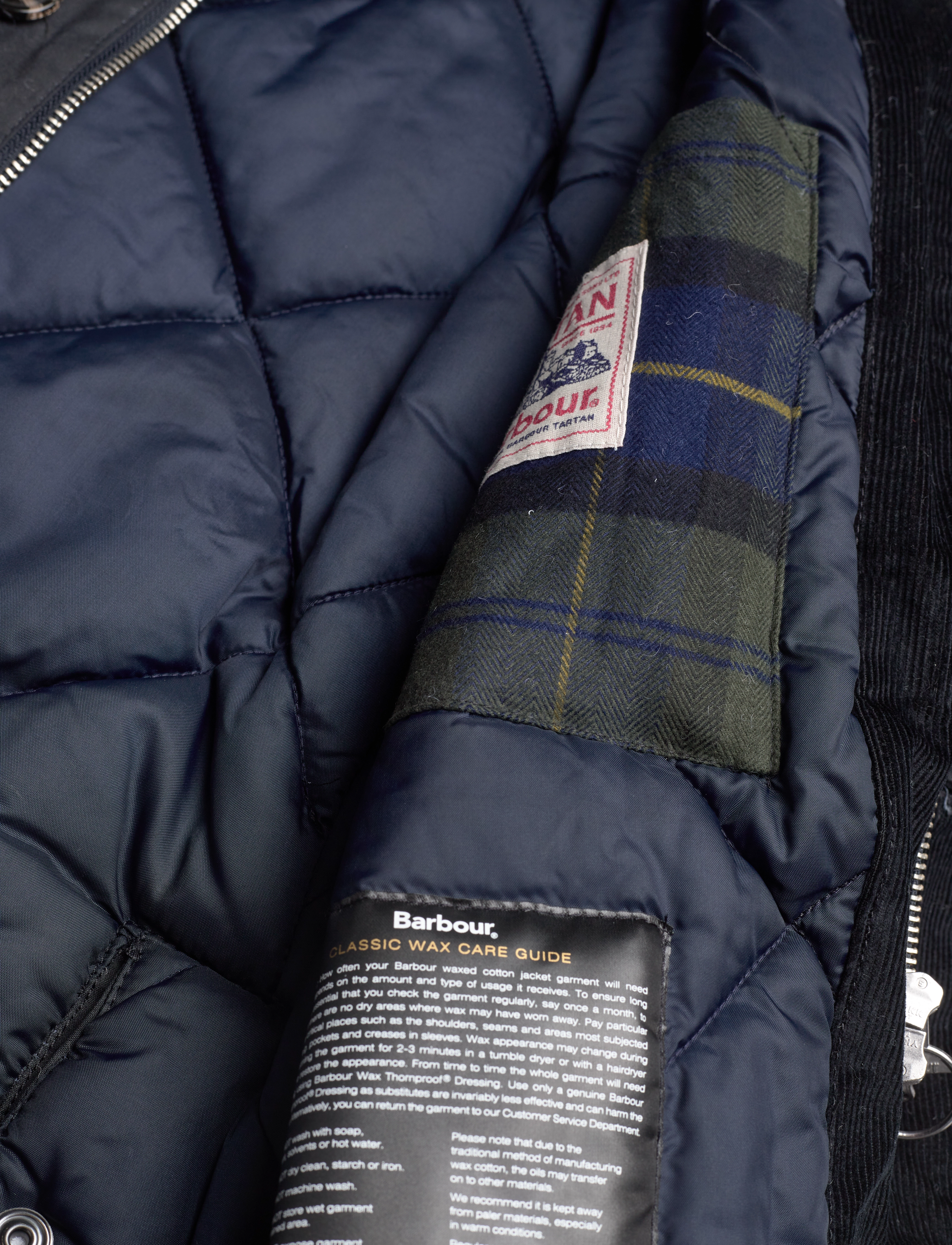 Barbour - Barbour Winter Lutz Wax - navy/olive night - 4