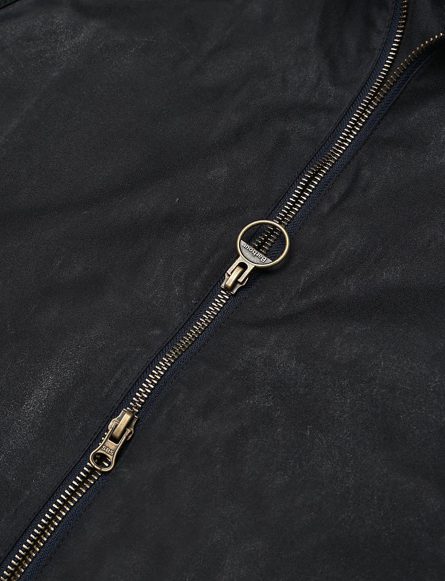 Barbour - Barbour Short Bedale Wax Jacket - höstjackor - navy - 3