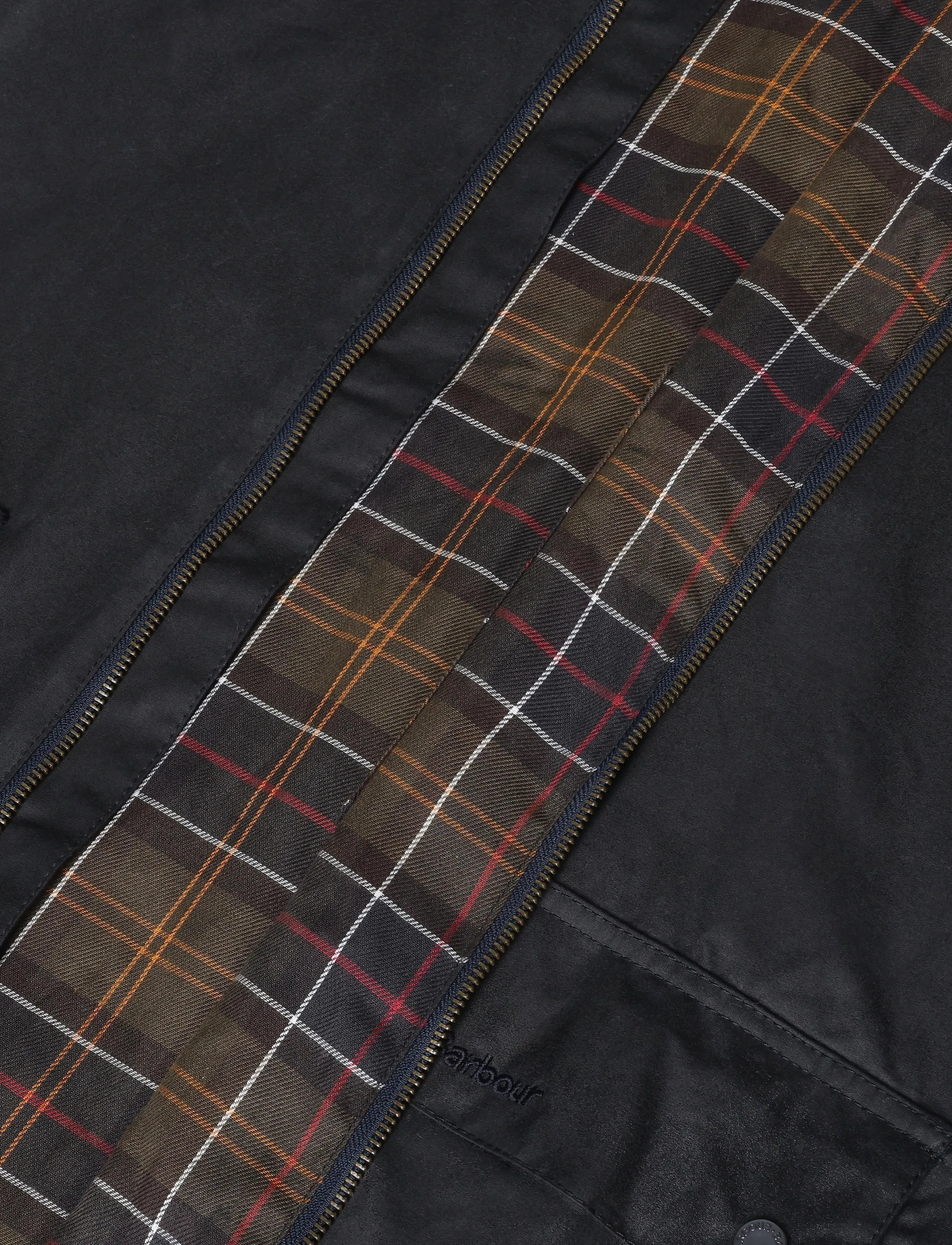 Barbour - Barbour Short Bedale Wax Jacket - höstjackor - navy - 4