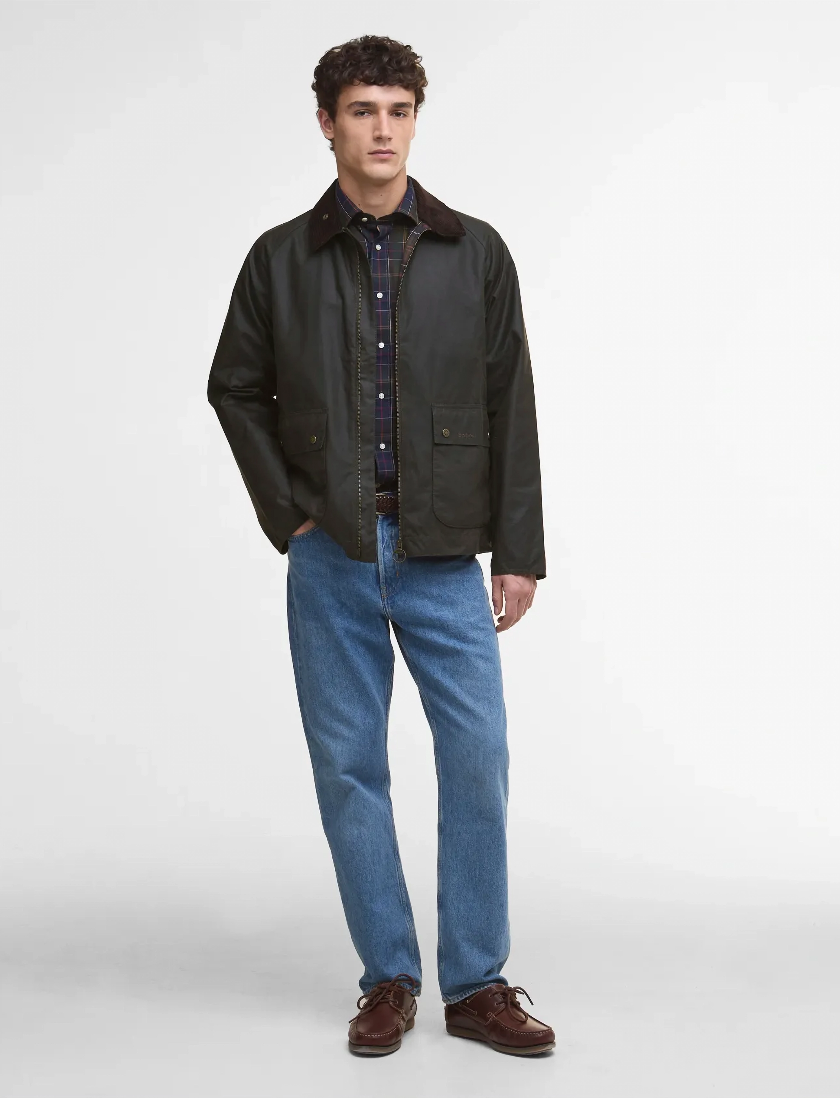 Short Bedale Wax Jacket 3