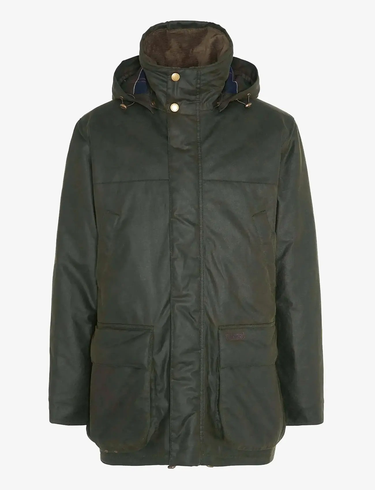 Barbour - Barbour Bleaberry Wax Jacket - padded jackets - olive - 1