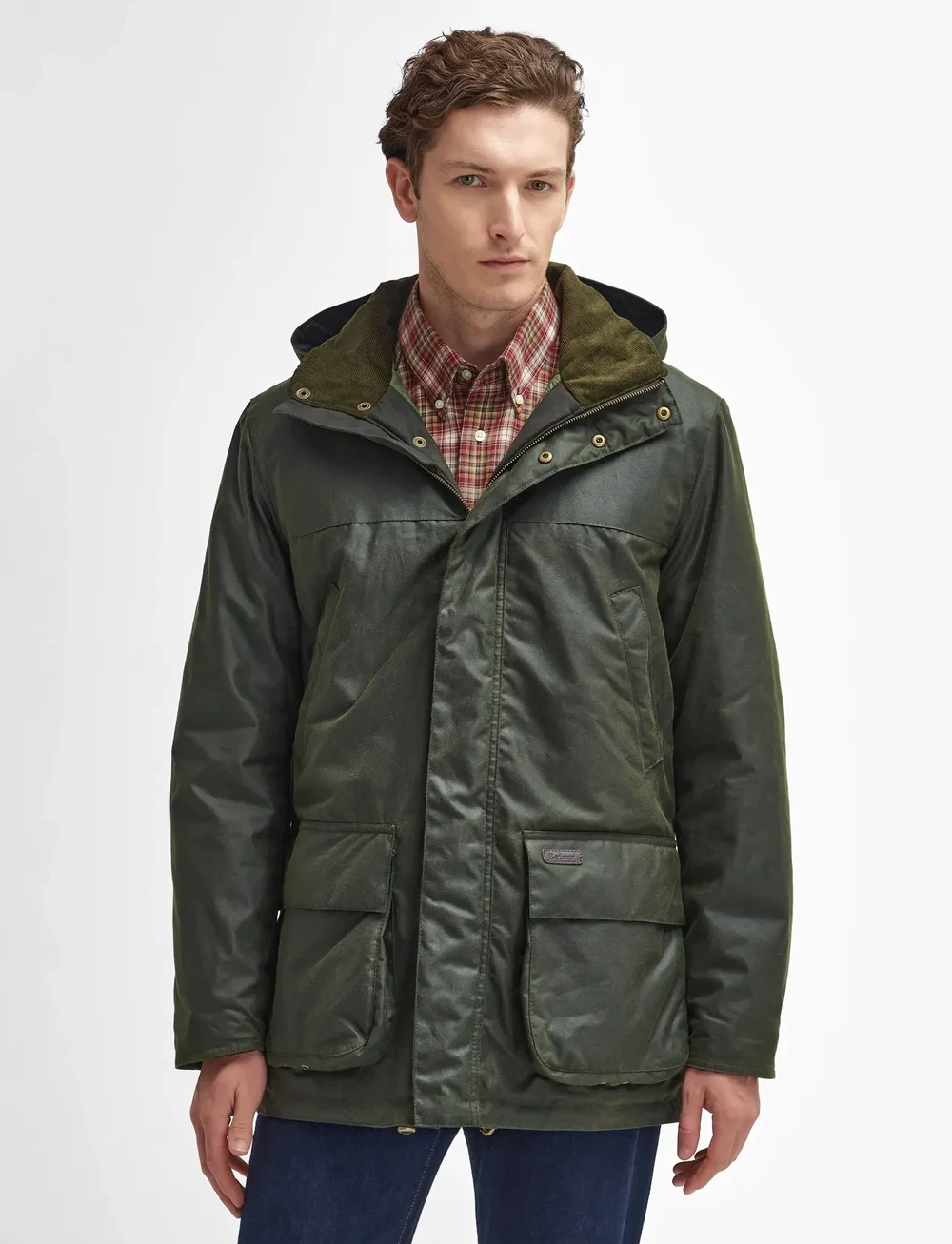 Barbour - Barbour Bleaberry Wax Jacket - voodriga jakid - olive - 0