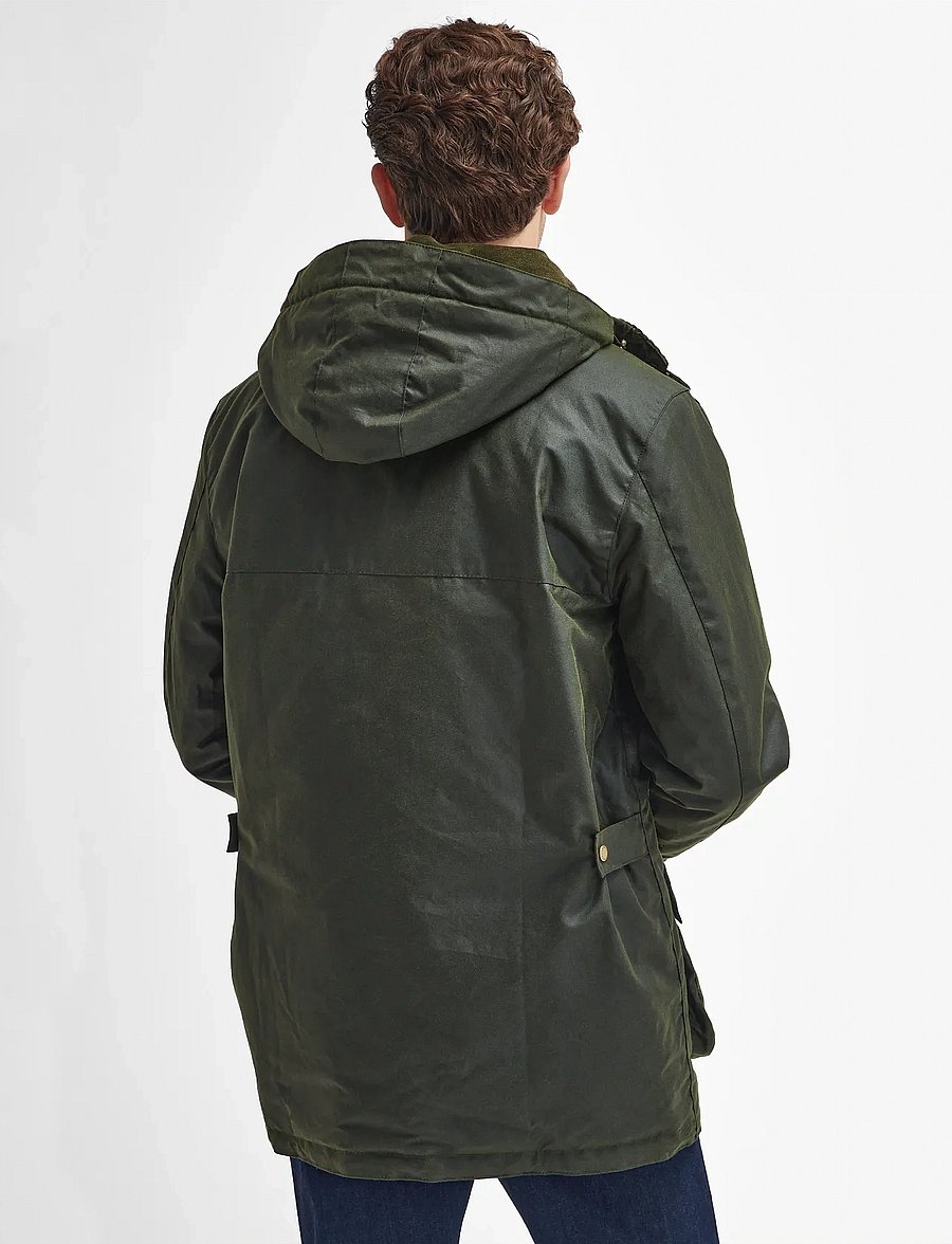 Barbour - Barbour Bleaberry Wax Jacket - parkas - olive - 2