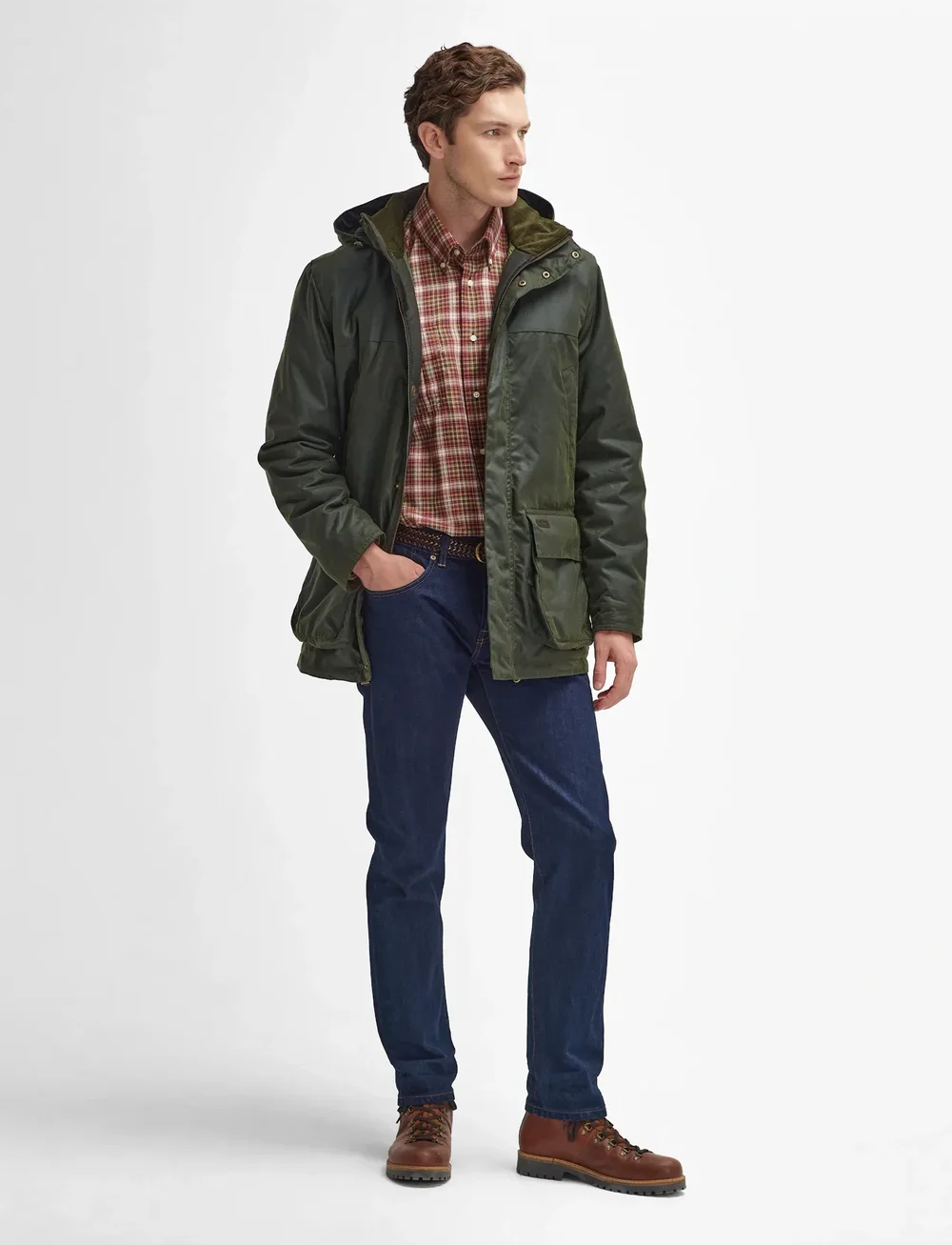 Barbour - Barbour Bleaberry Wax Jacket - voodriga jakid - olive - 3