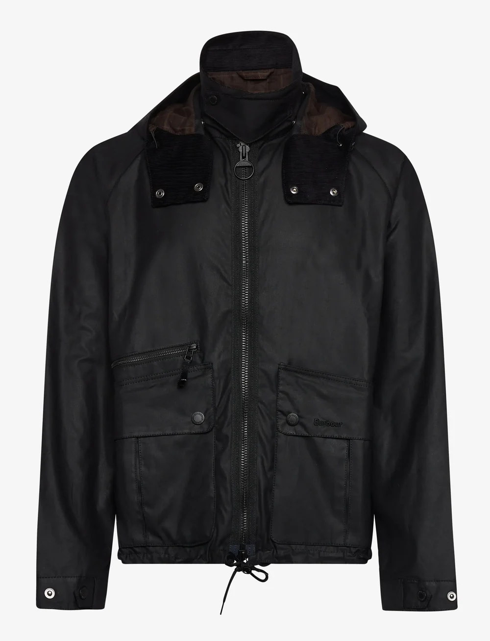 Barbour - Barbour Re-Engineered Bardon Spey Wax Jacket - vindjakker - black - 2