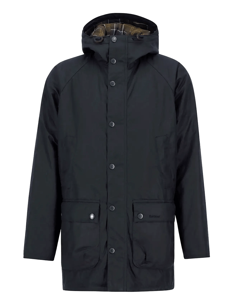 Barbour - Barbour Bedale Wax Parka - parkas - navy - 1