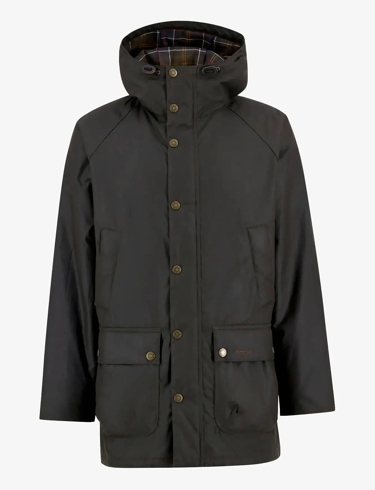 Barbour - Barbour Bedale Wax Parka - forede jakker - olive - 1