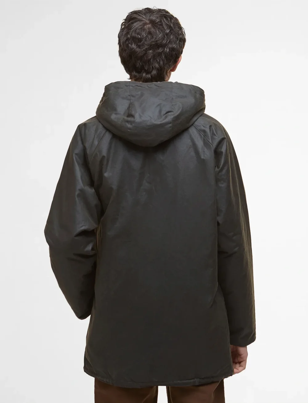 Barbour - Barbour Bedale Wax Parka - fodrade jackor - olive - 2