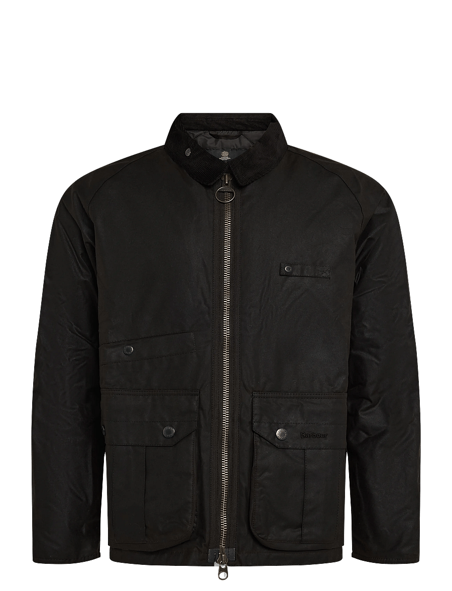 Barbour - Barbour Re-Engineered Durran Wax Jacket - dark brown - 0