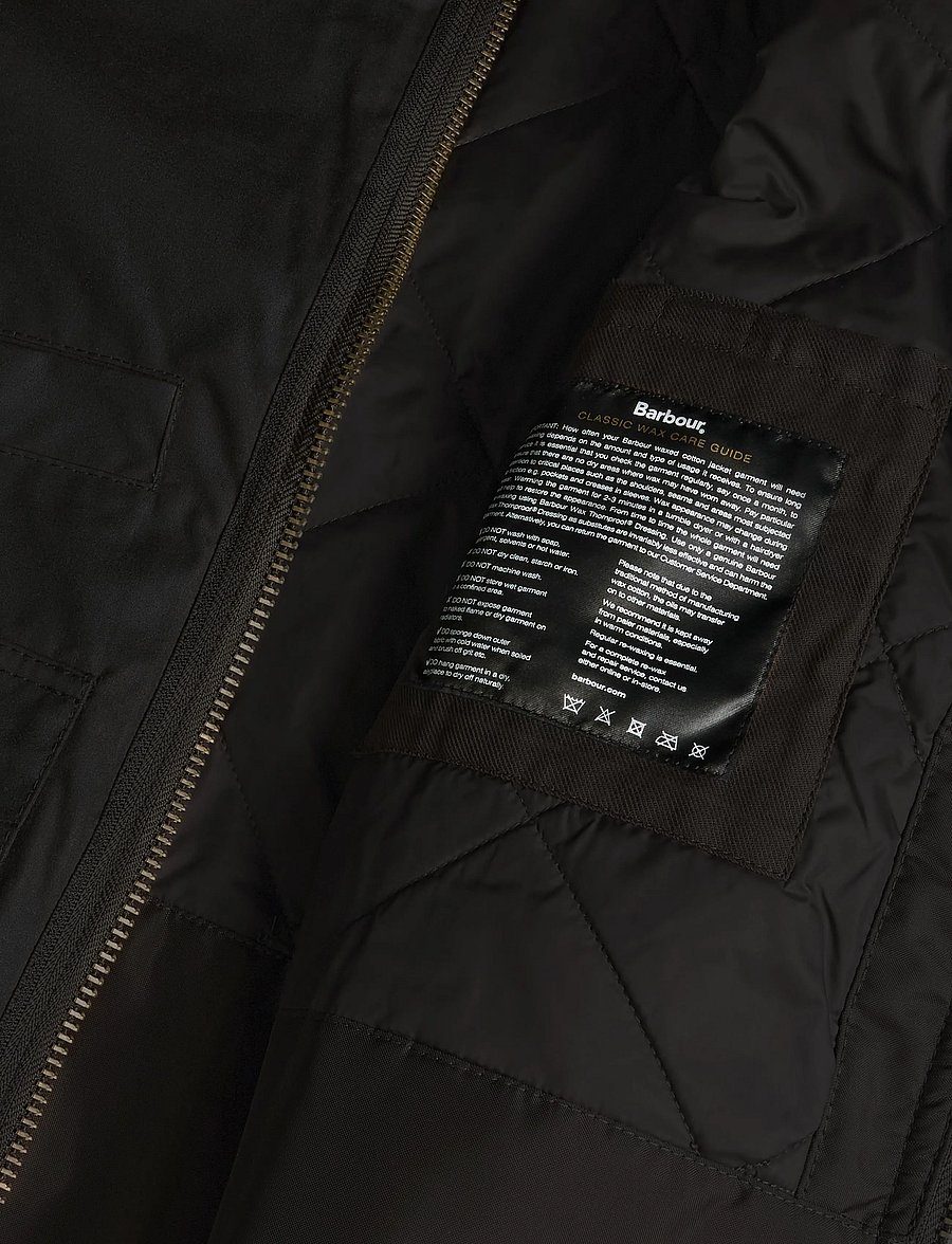 Barbour - Barbour Re-Engineered Durran Wax Jacket - dark brown - 4