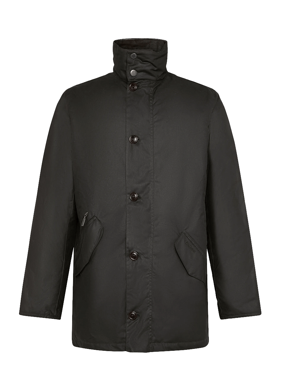 Barbour - Barbour Modern Powell Wax Jacket - vinterjakker - sage - 0
