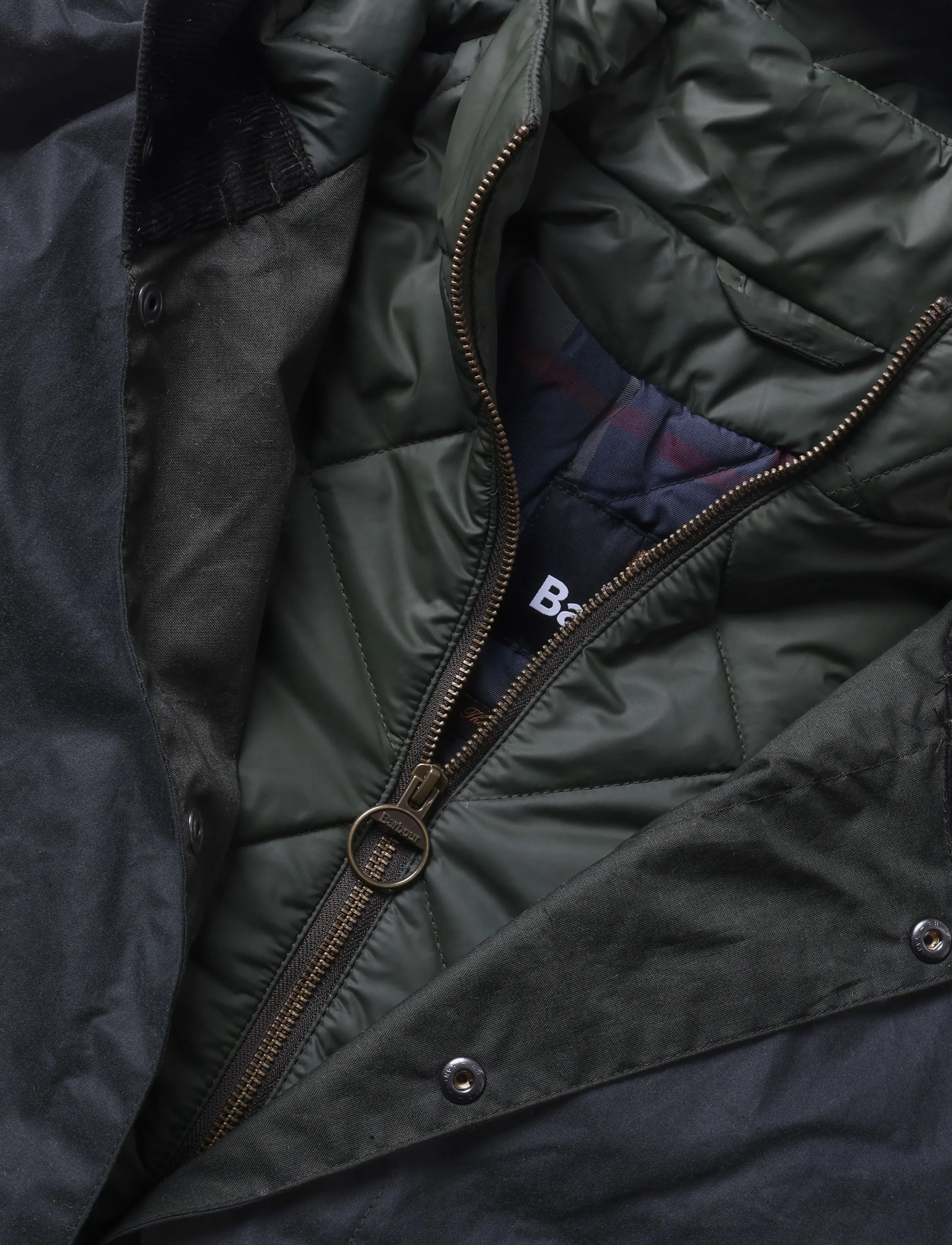 Barbour - Barbour Winter Beaufort Wax Parka - winterjacken - sage - 2