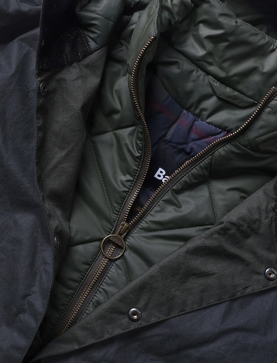 Barbour - Barbour Winter Beaufort Wax Parka - winterjacken - sage - 2