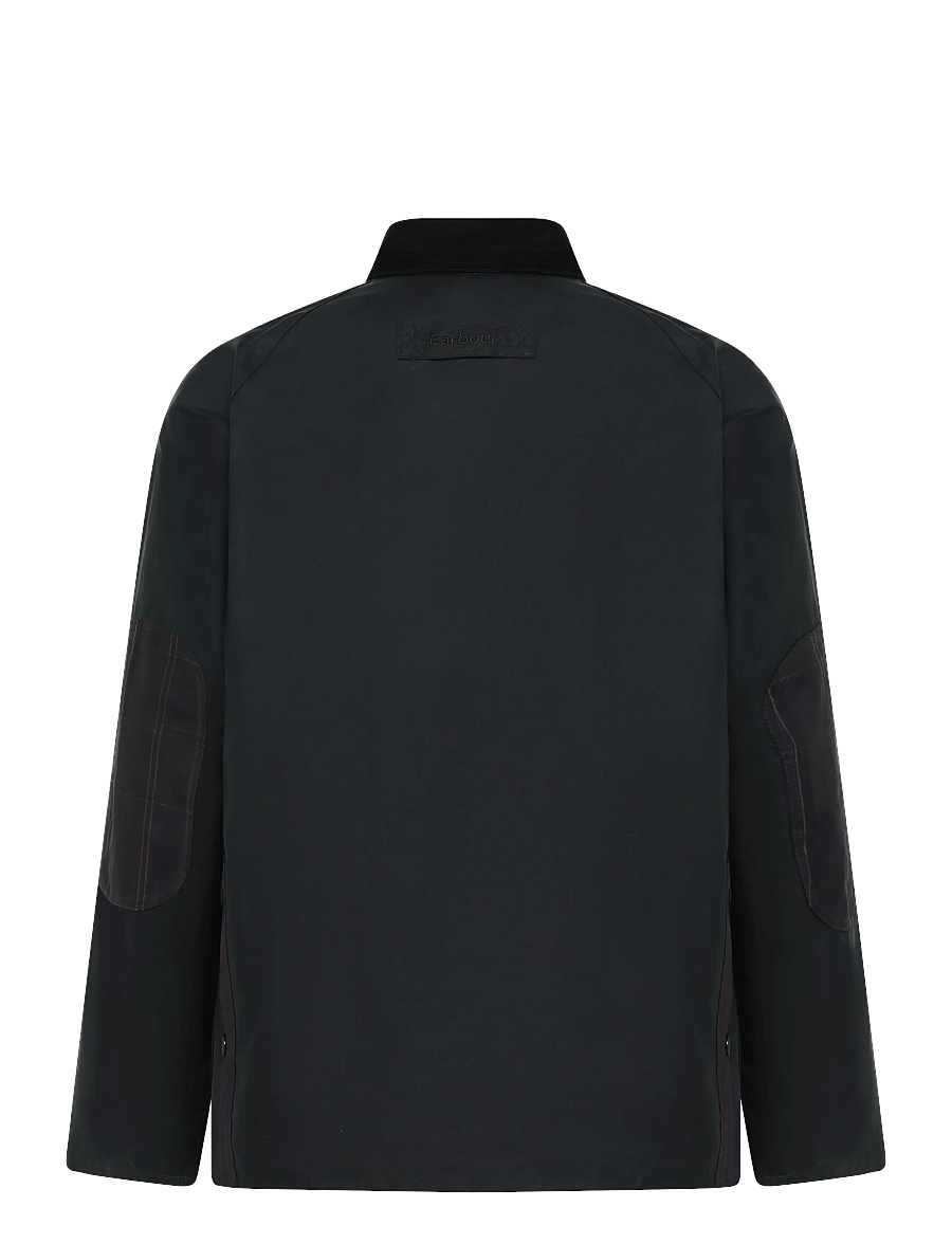 Barbour - Barbour Icons Patch Bedale Wax Jacket - fall jackets - sage - 1