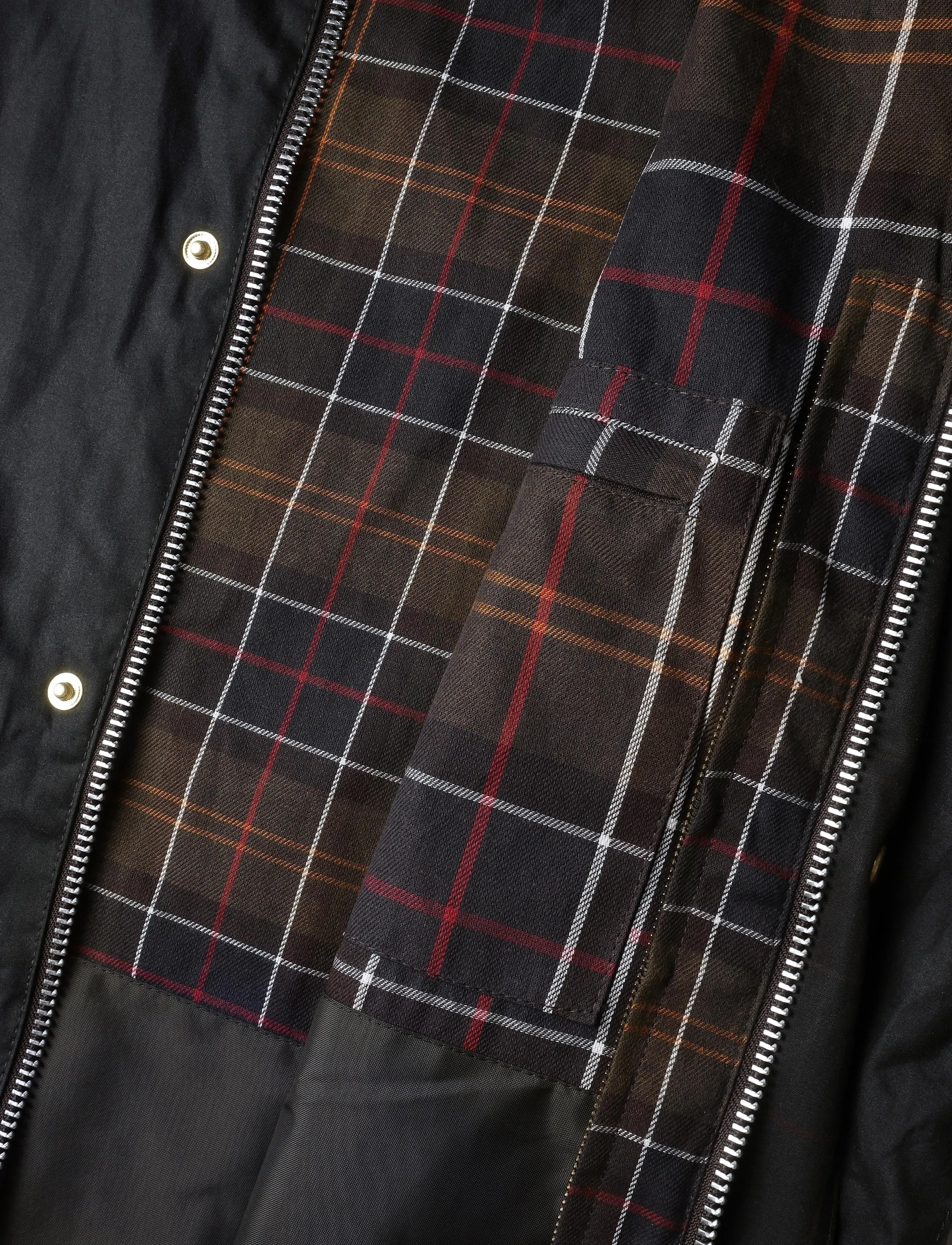 Barbour - Barbour Icons Patch Bedale Wax Jacket - fall jackets - sage - 4